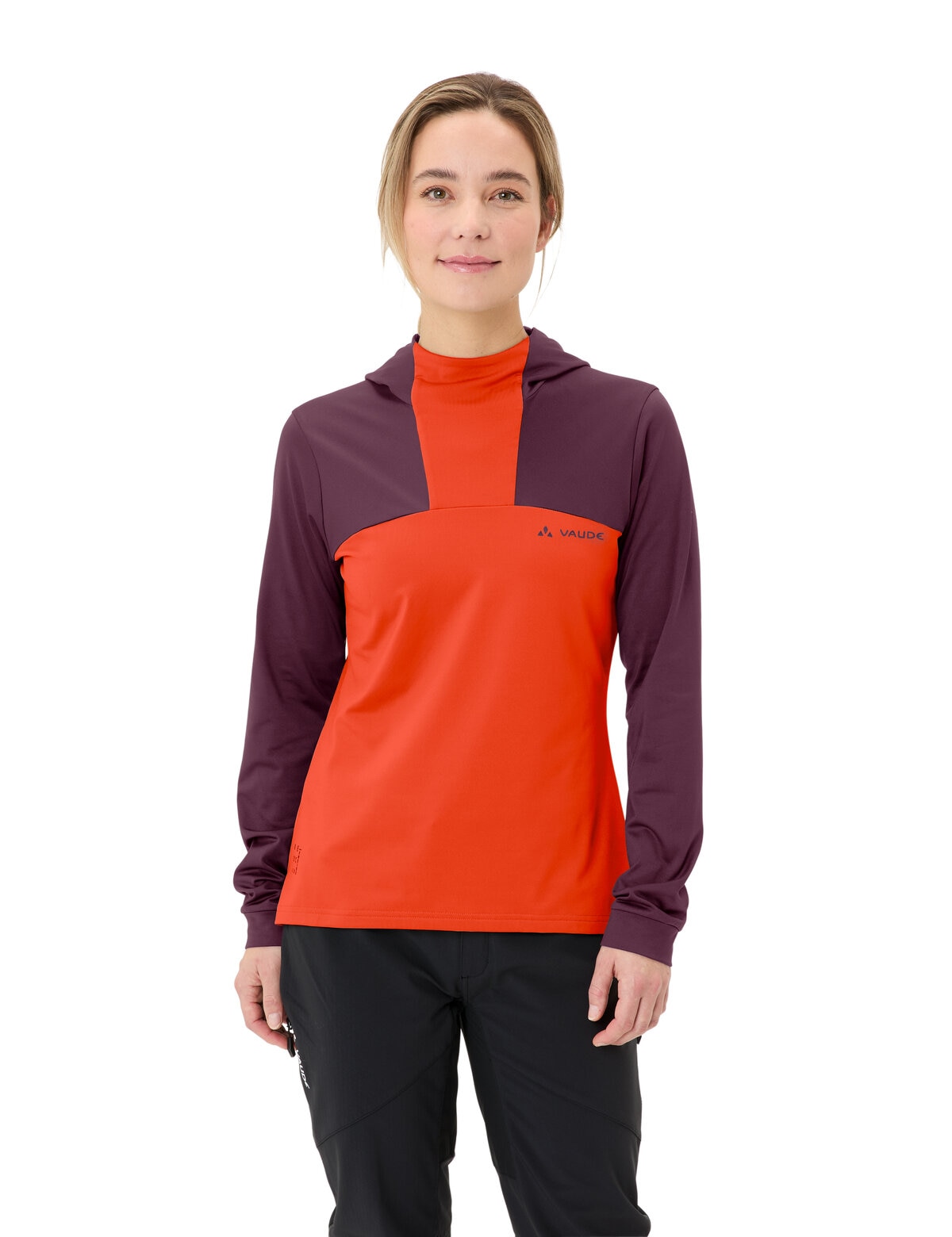 VAUDE Kapuzensweatshirt "WOMENS QIMSA HOODY", für Outdoor-Aktivitäten geeignet, sportlicher Stil, Kapuzensweatshirt