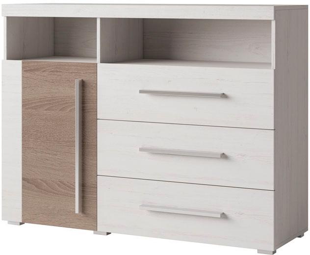 INOSIGN Sideboard "Roger,Breite 120cm, moderne Anrichte mit 3 Schubladen", günstig online kaufen