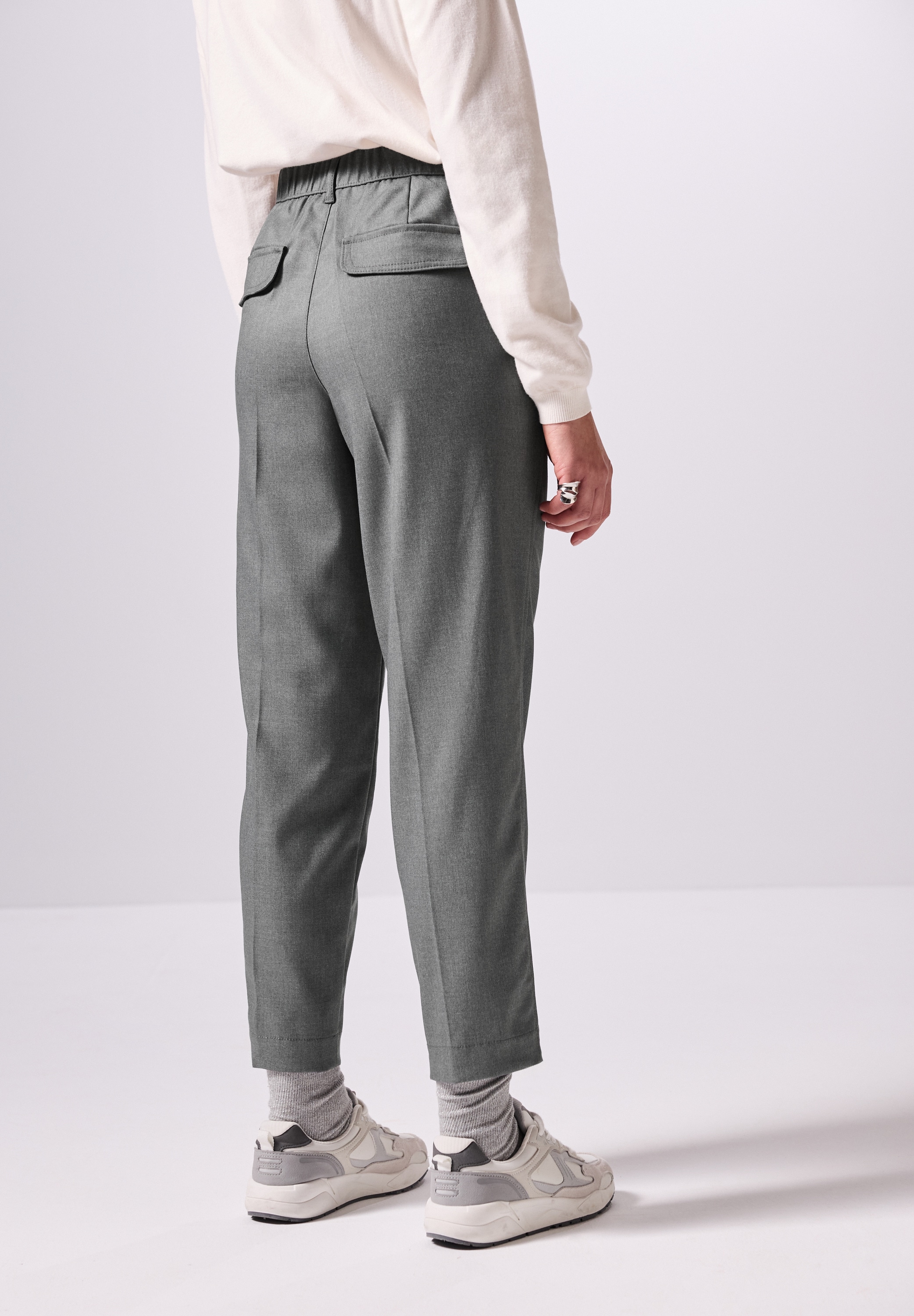 STREET ONE STUDIO Chinohose, High Waist