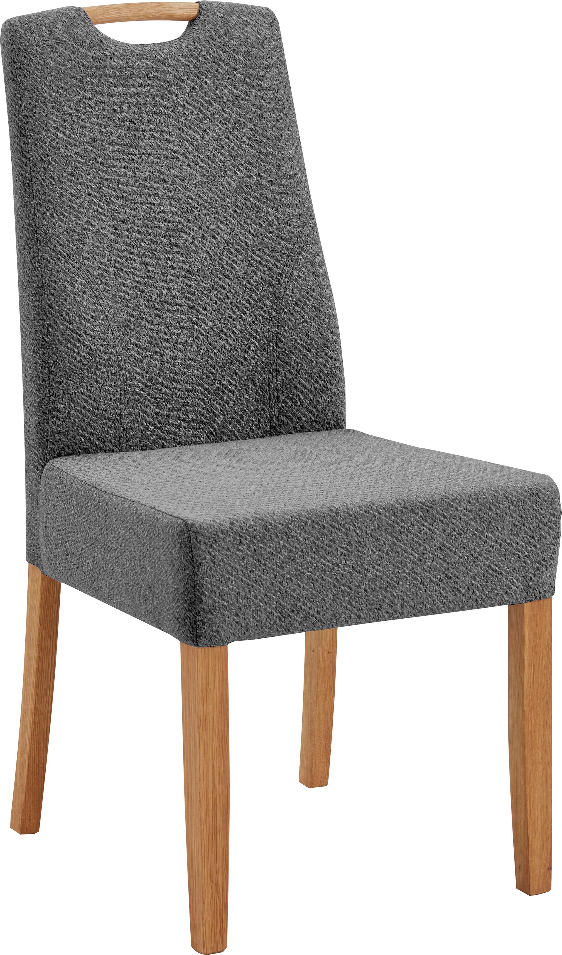 NIEHOFF SITZMÖBEL Esszimmerstuhl "Molino" () Griff im Rücken, 2er-Set, Füße günstig online kaufen