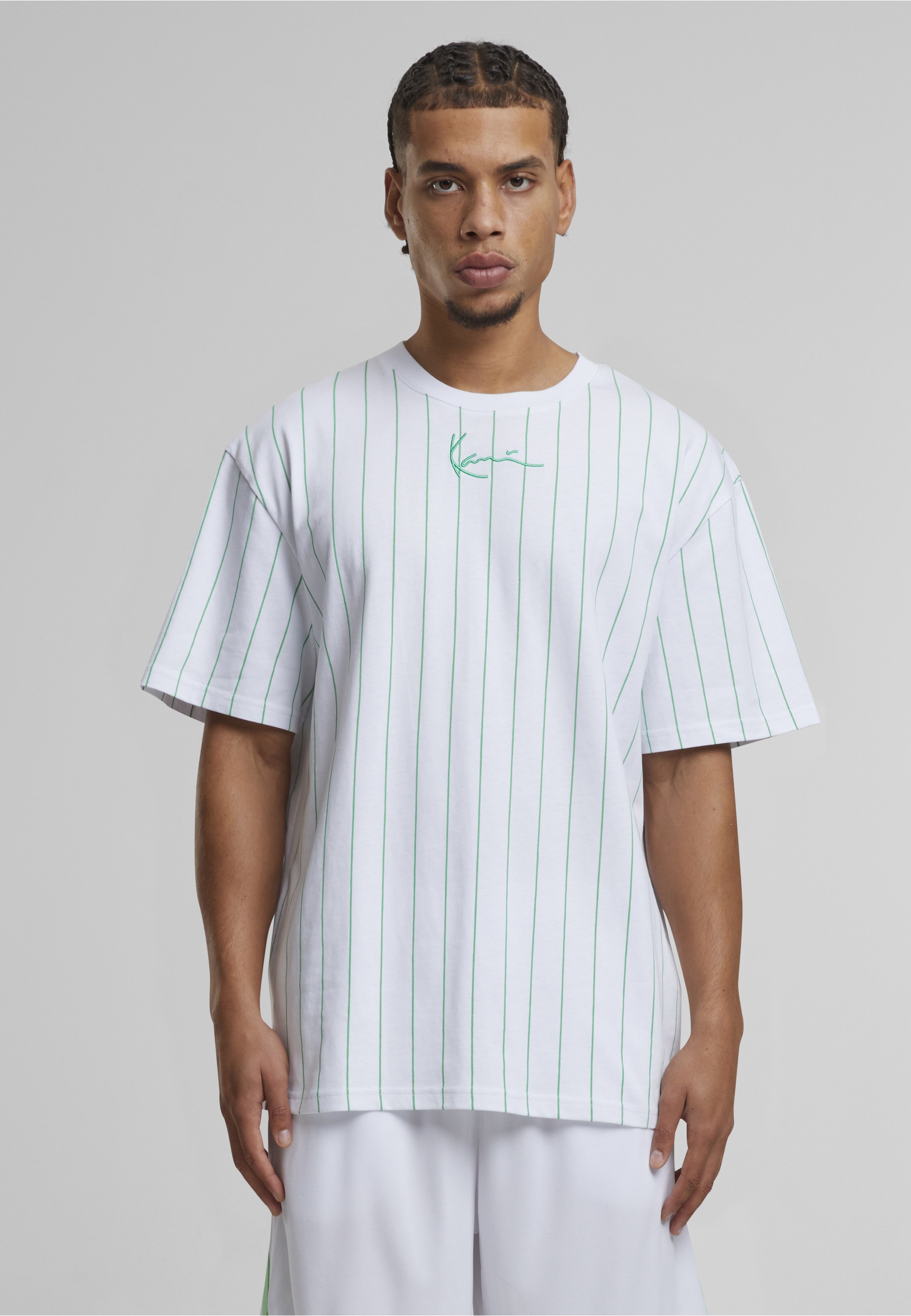 Karl Kani T-Shirt »Karl Kani Small Signature Essential Pinstripe Tee« 1 Stk.