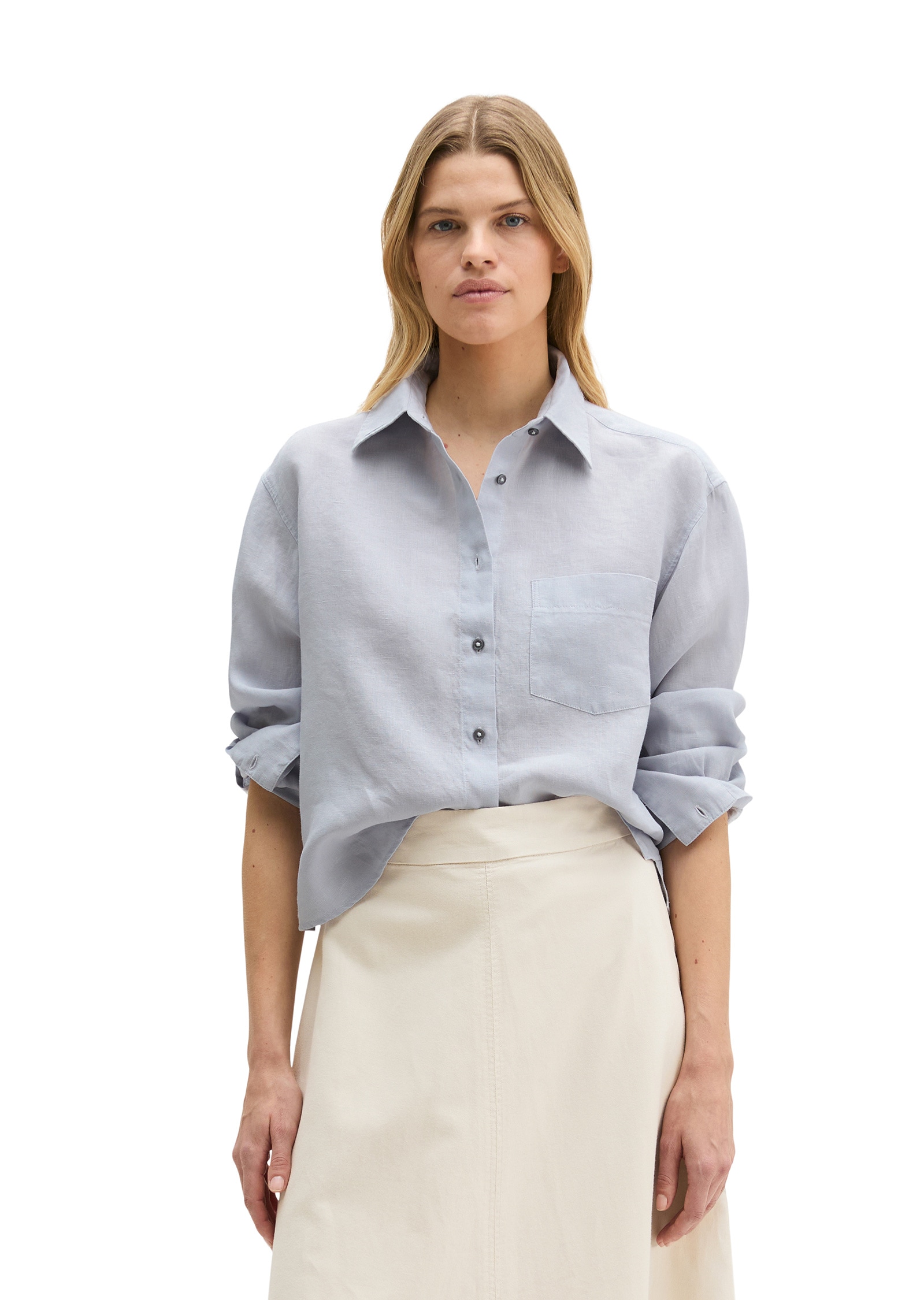 Marc O'Polo Langarmbluse »mit natürlich kühlender Funktion«