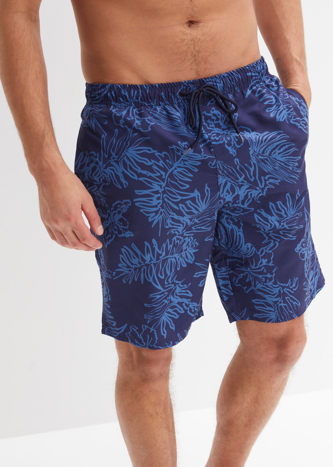 bonprix Badeshorts "Badeshorts Herren" mit Innenslip und Münztasche aus Net günstig online kaufen