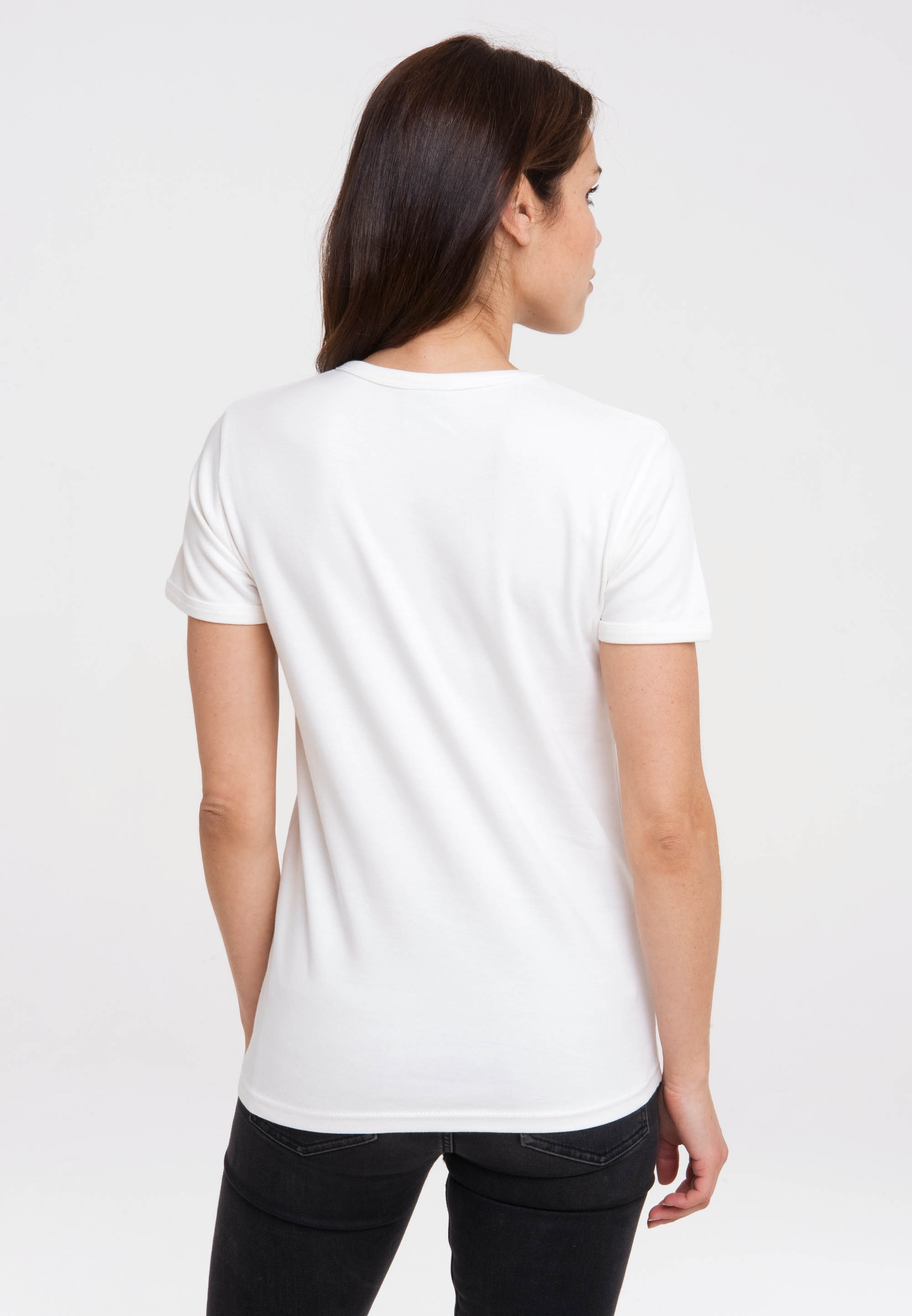 LOGOSHIRT T-Shirt »Human Torch – Flame On«, mit lizenziertem Originaldesign