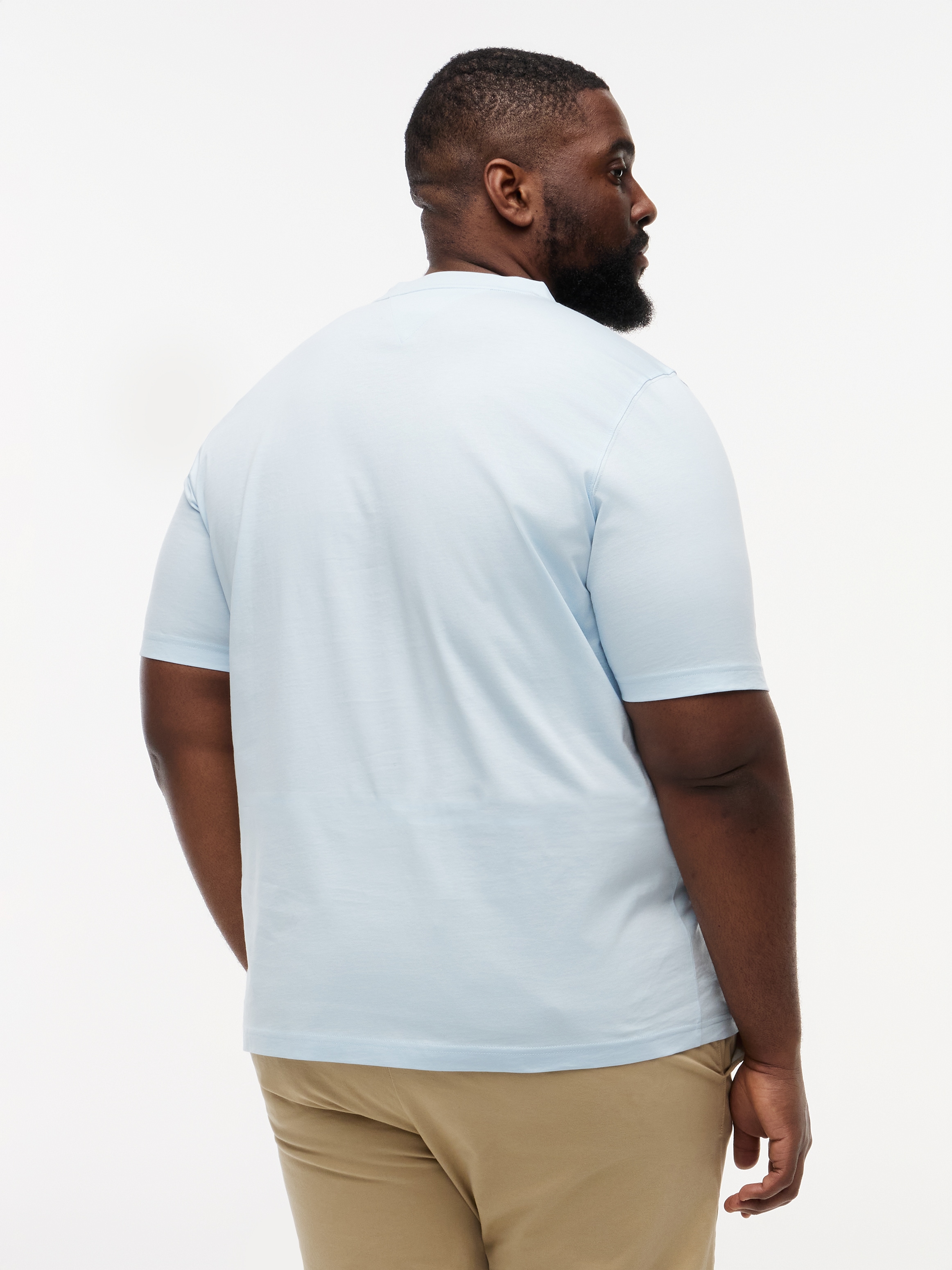 Tommy Hilfiger Big & Tall T-Shirt »BT-SCRIPT MONOGRAM SWIMSHOP« Große Größen, Jersey, Logo-Stickerei