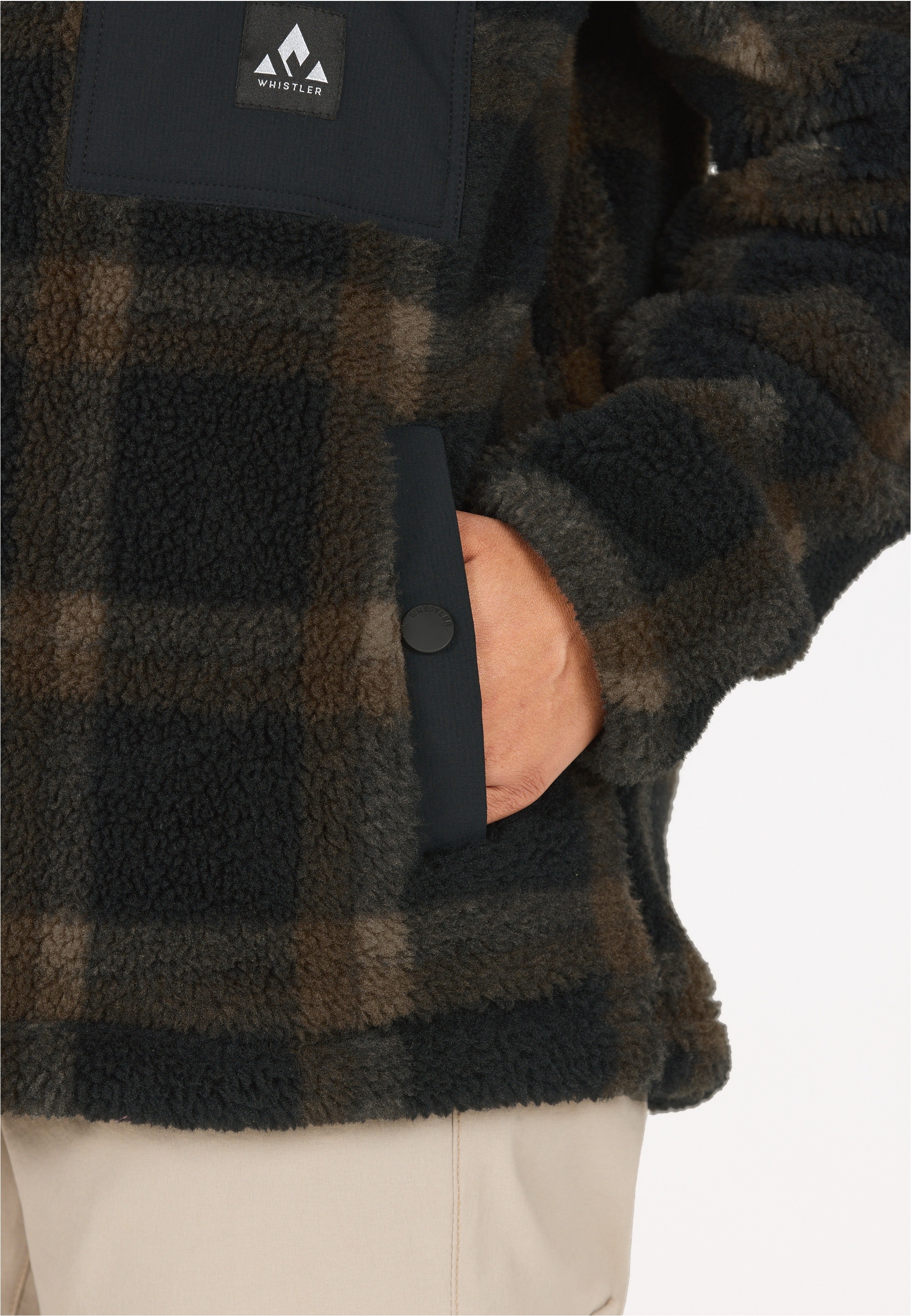 WHISTLER Fleecejacke »Carrillo« mit kuscheligem Teddy-Fleece