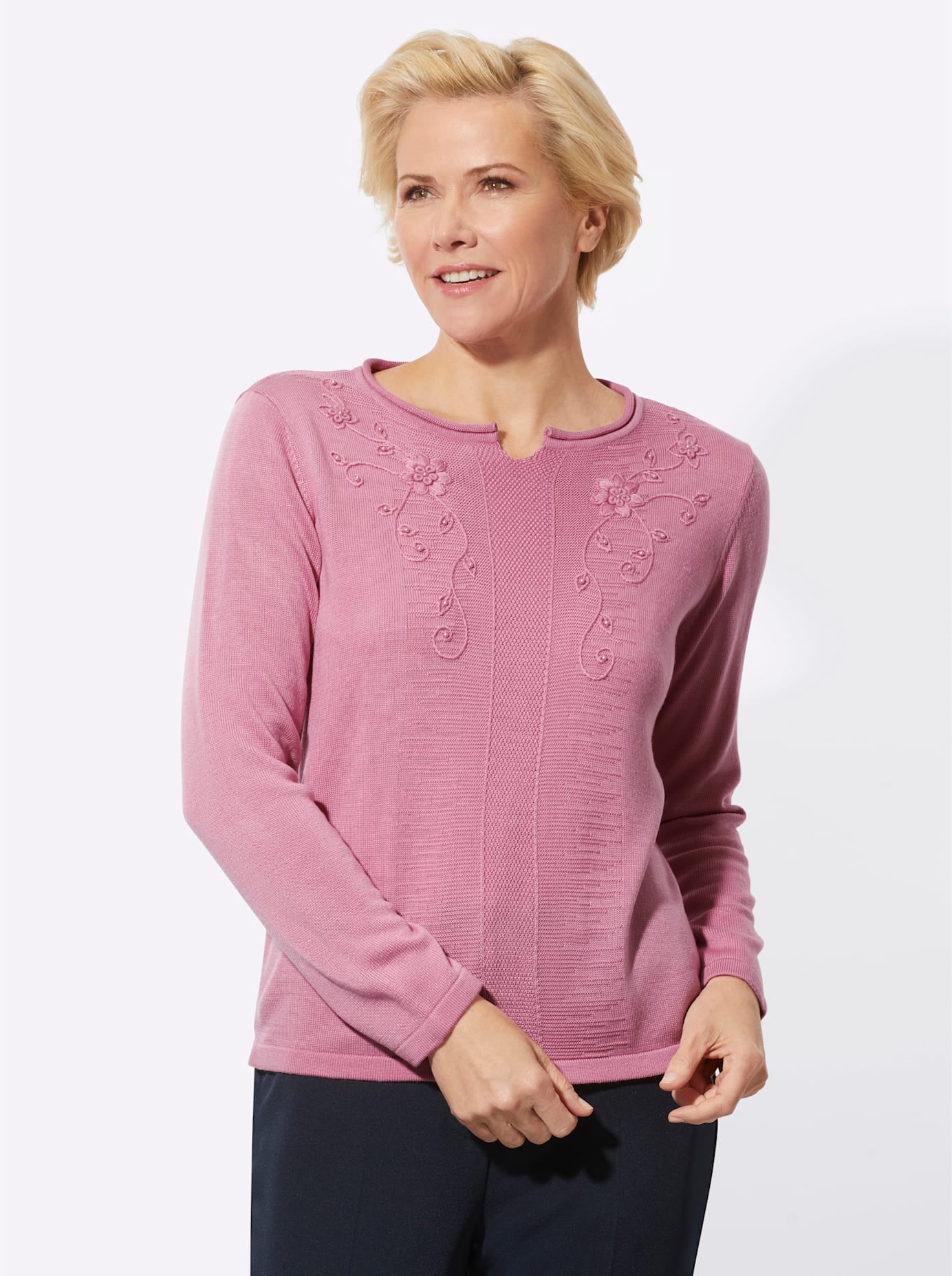 Classic Rundhalspullover »Rundhals-Pullover«