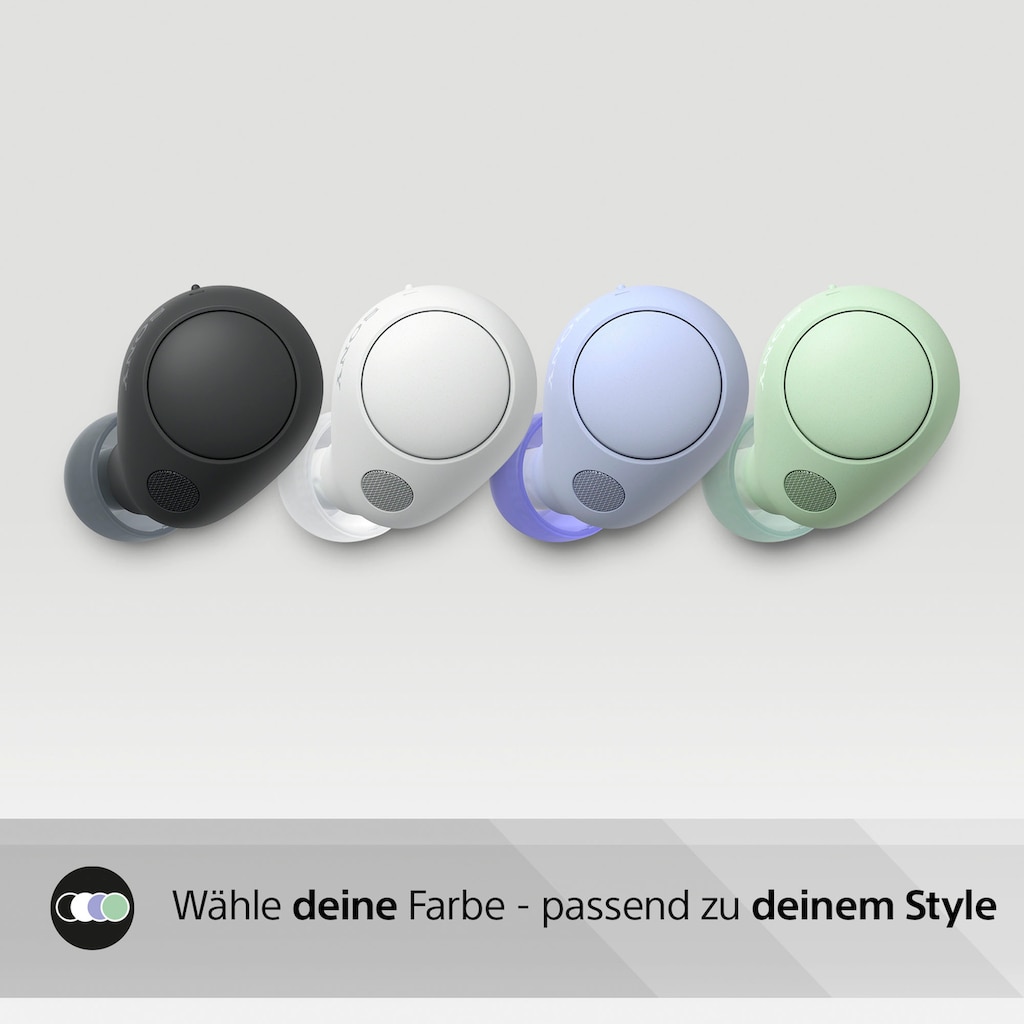 Sony In-Ear-Kopfhörer »WF-C700N«, Bluetooth, Noise-Cancelling, bis 20 Std. Akkulaufzeit, Multipoint Connection