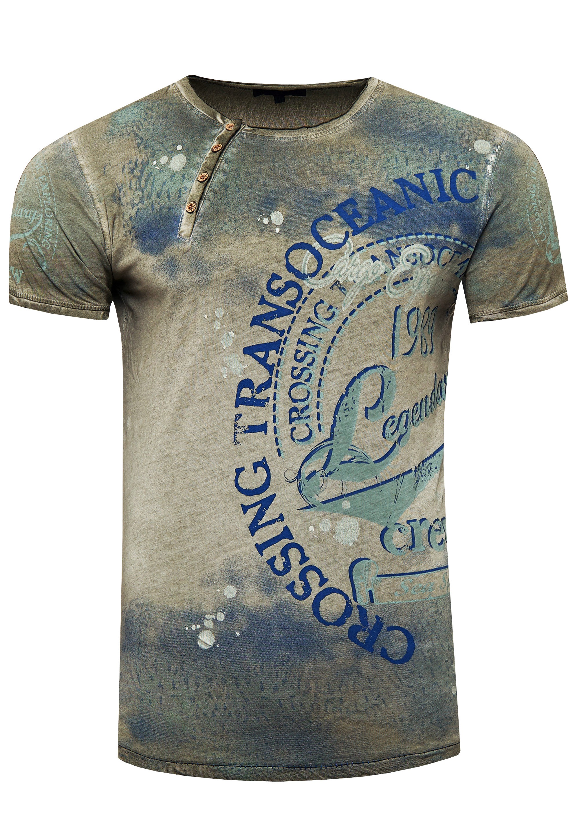 Rusty Neal T-Shirt, mit plakativem Frontprint