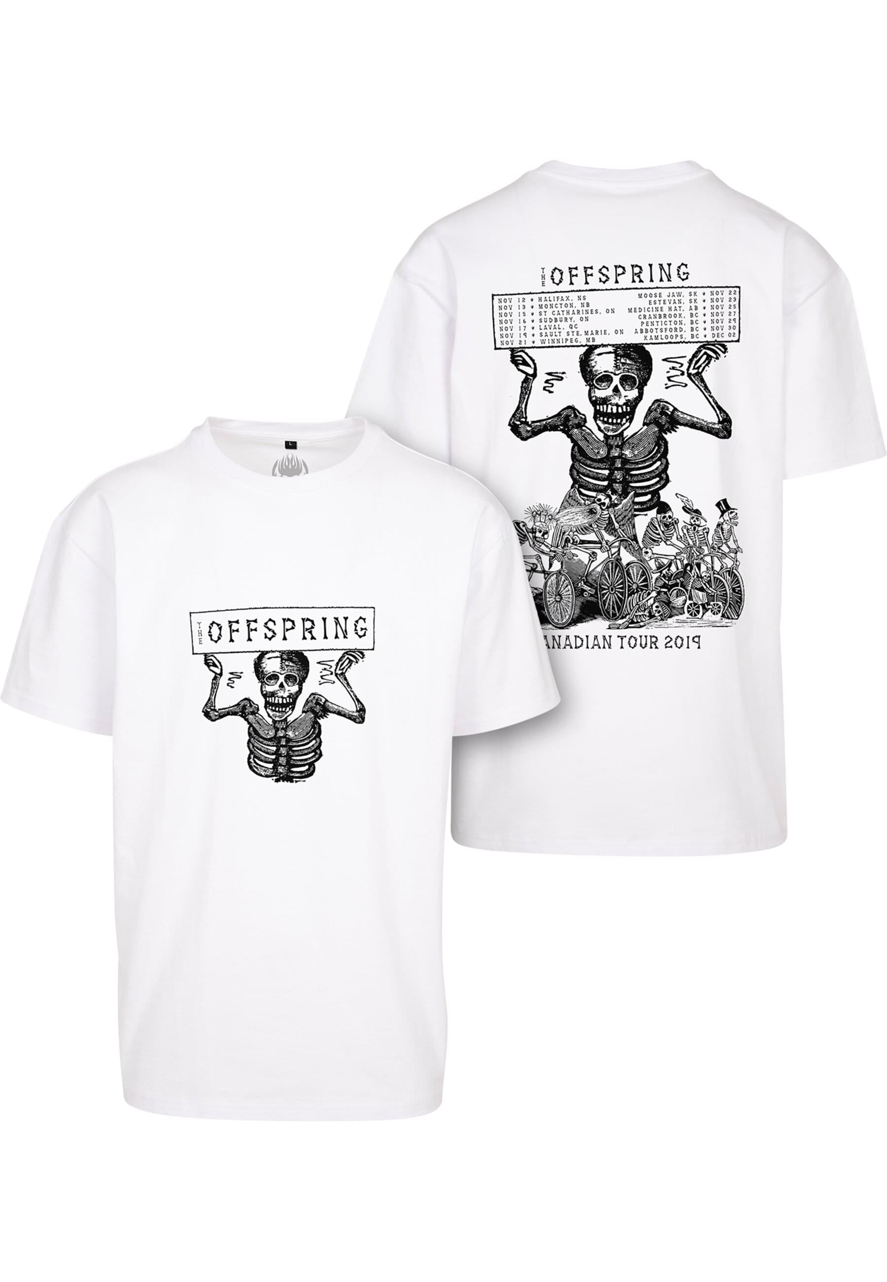 Merchcode T-Shirt "Merchcode Offspring Canadian Tour Oversize Tee" 1 Stk. t günstig online kaufen