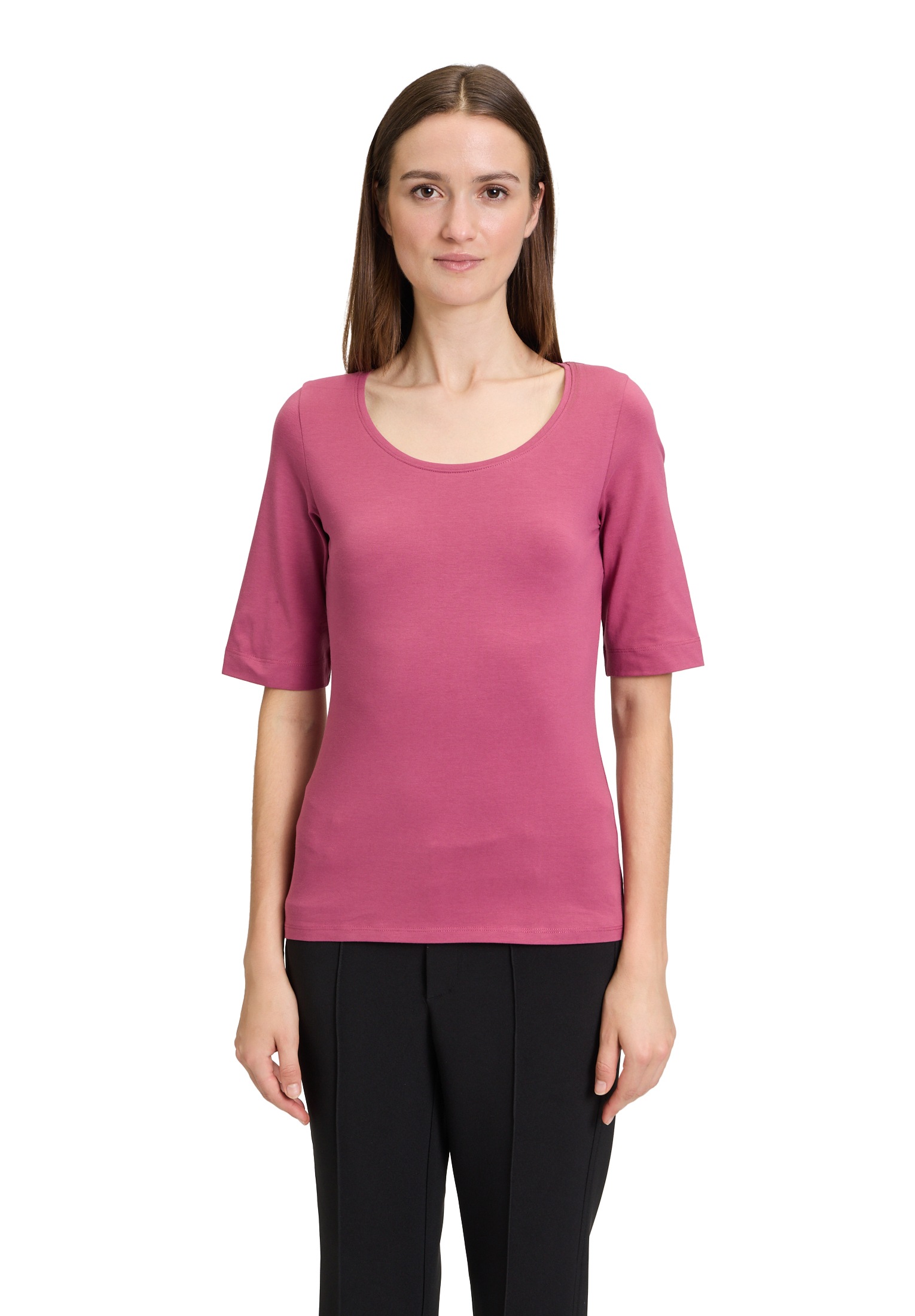 Cartoon Kurzarmshirt "Cartoon Damen Basic Shirt mit Rundhalsausschnitt", (1 günstig online kaufen