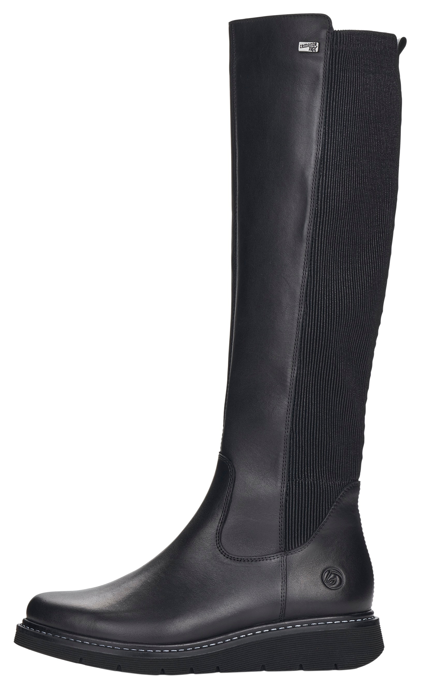 Remonte Bond Womens Knee High Boots Colour: Black, Size: 4 / 37