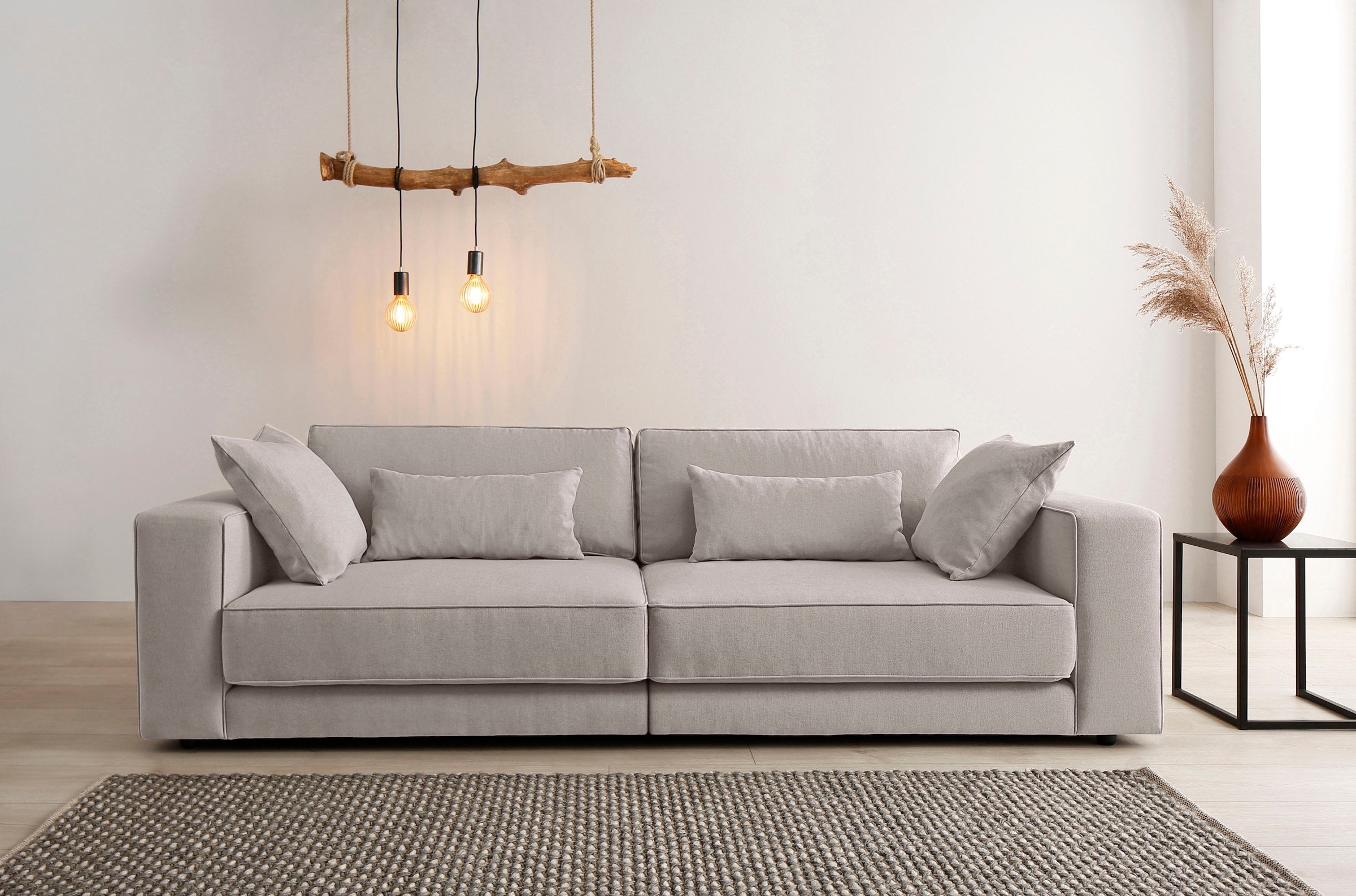 OTTO products 3-Sitzer "Grenette", Modulsofa, im Baumwoll-/Leinenmix oder aus recycelten Stoffen