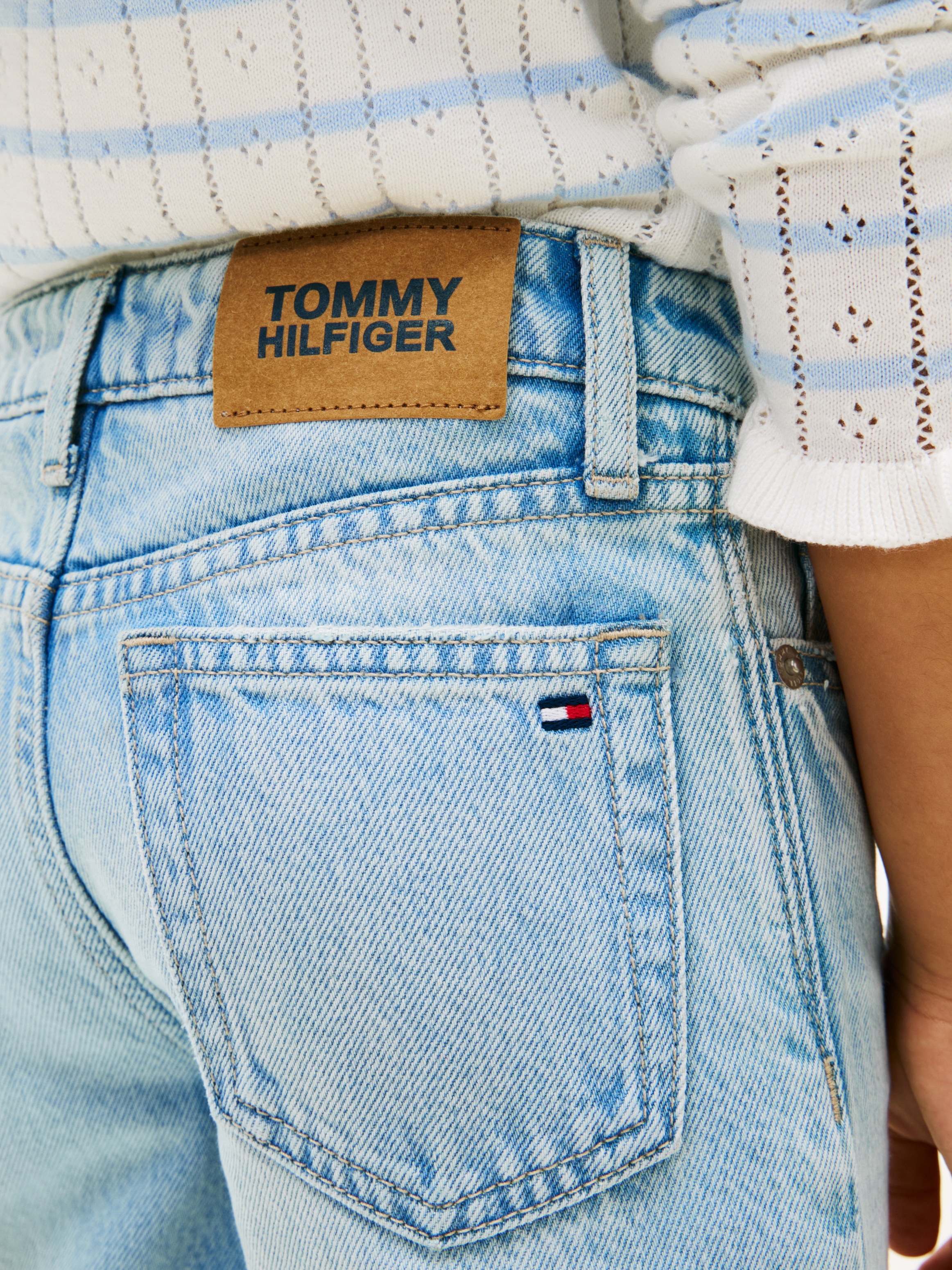 Tommy Hilfiger Schlagjeans »FLARE LIGHT BLUE« Kinder bis 16 Jahre, regular fit