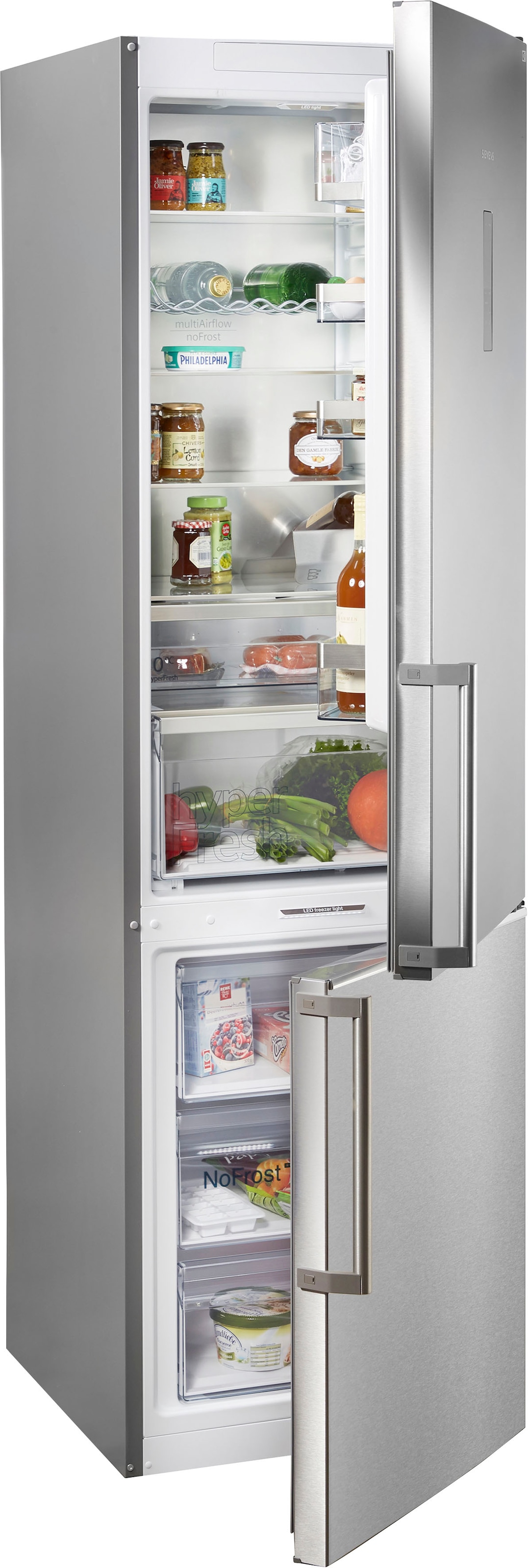 SIEMENS Kühl-/Gefrierkombination "KG39NAICT" 203 cm hoch 60 cm breit günstig online kaufen