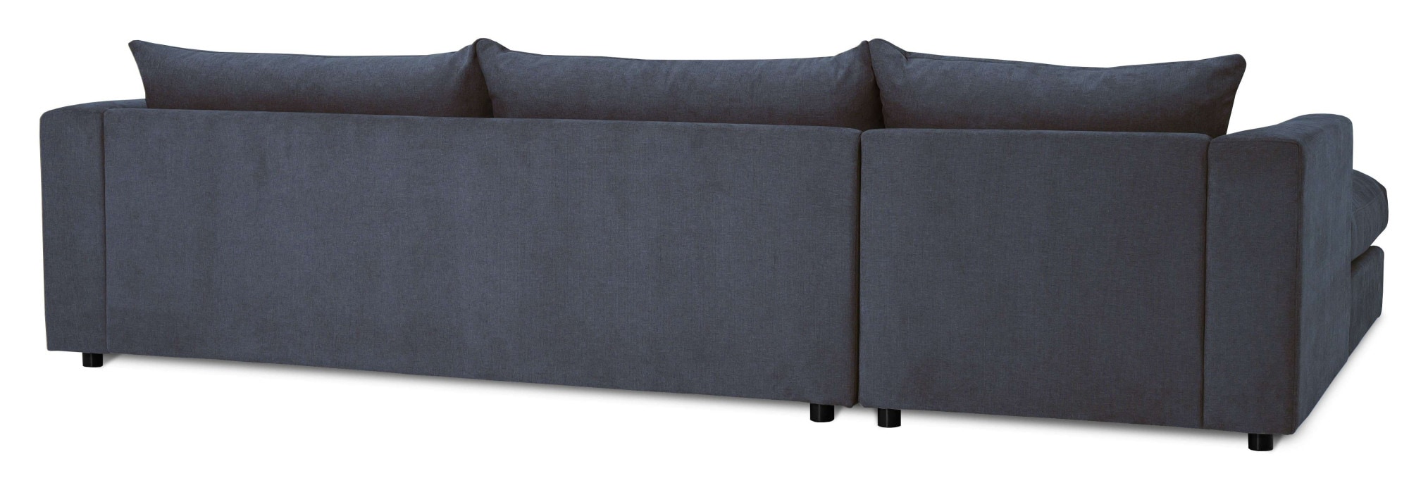 LeGer Home by Lena Gercke Ecksofa »Avelina« Breite 297 cm, in Cord- und Chenille- Stoff, Rückenkissen mit Federn