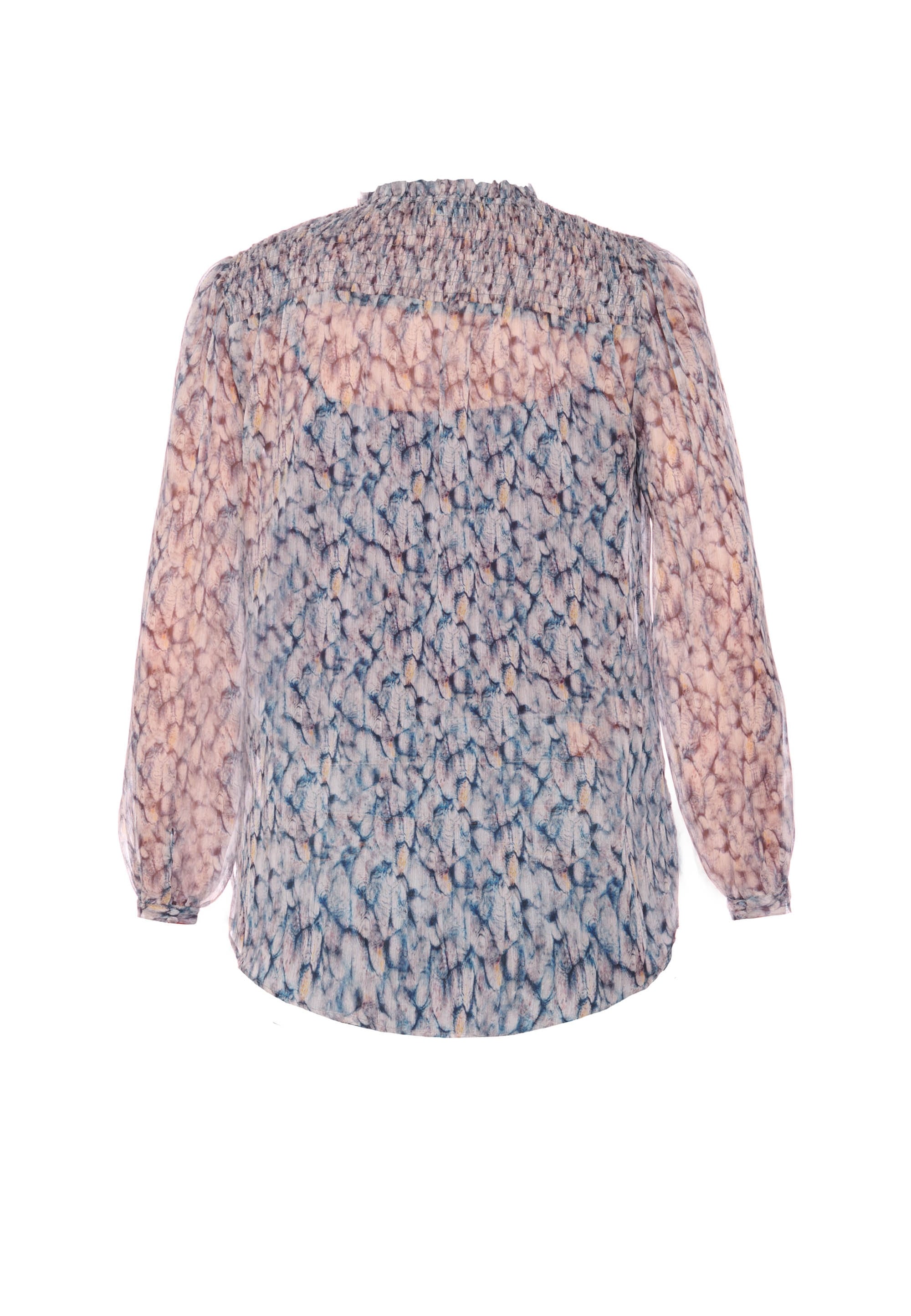Le Temps Des Cerises Klassische Bluse »MACLEAR«, mit schönem Allover-Muster