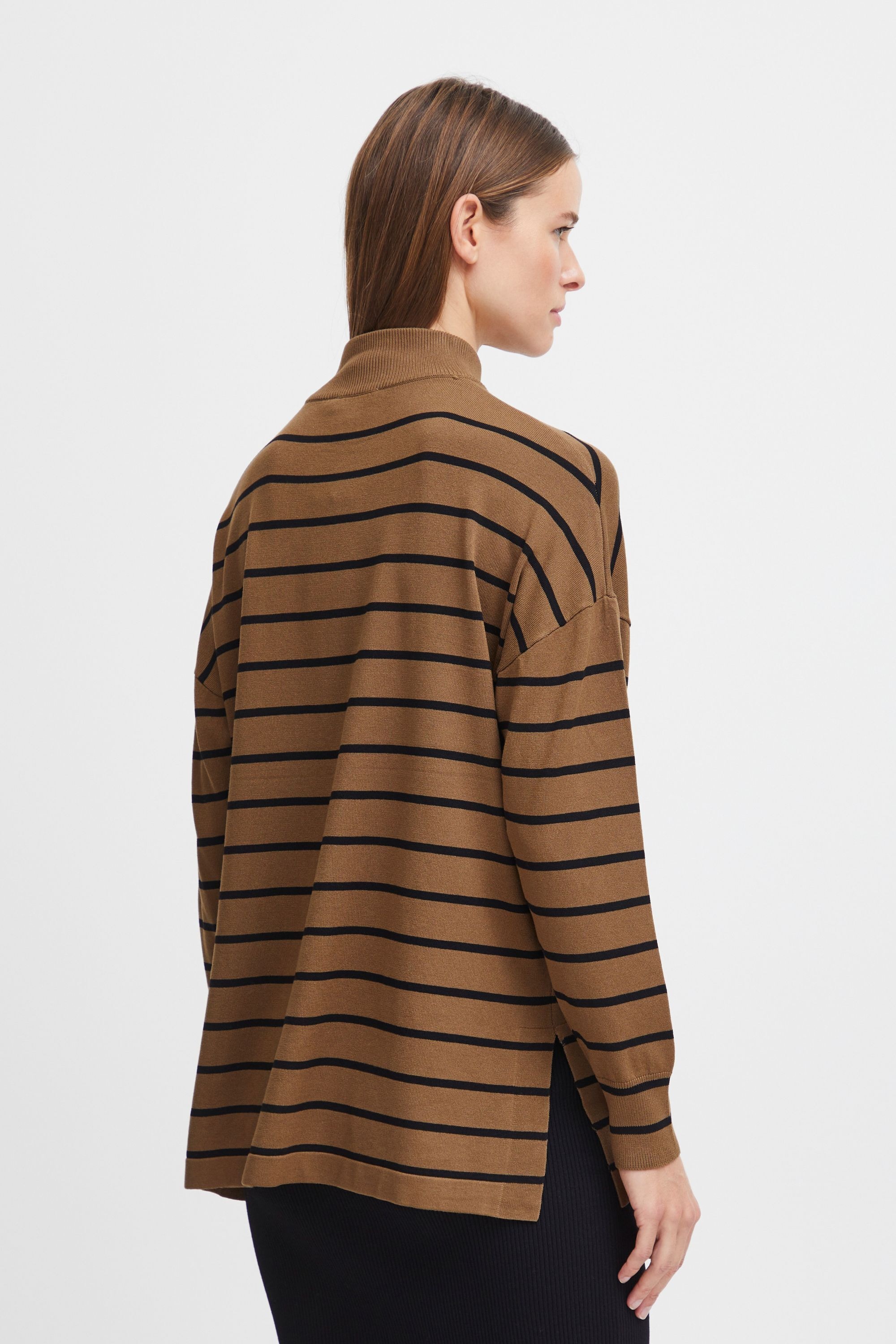 b.young Strickpullover »Strickpullover BYMMMORLA LOOSE TURTLENECK -«