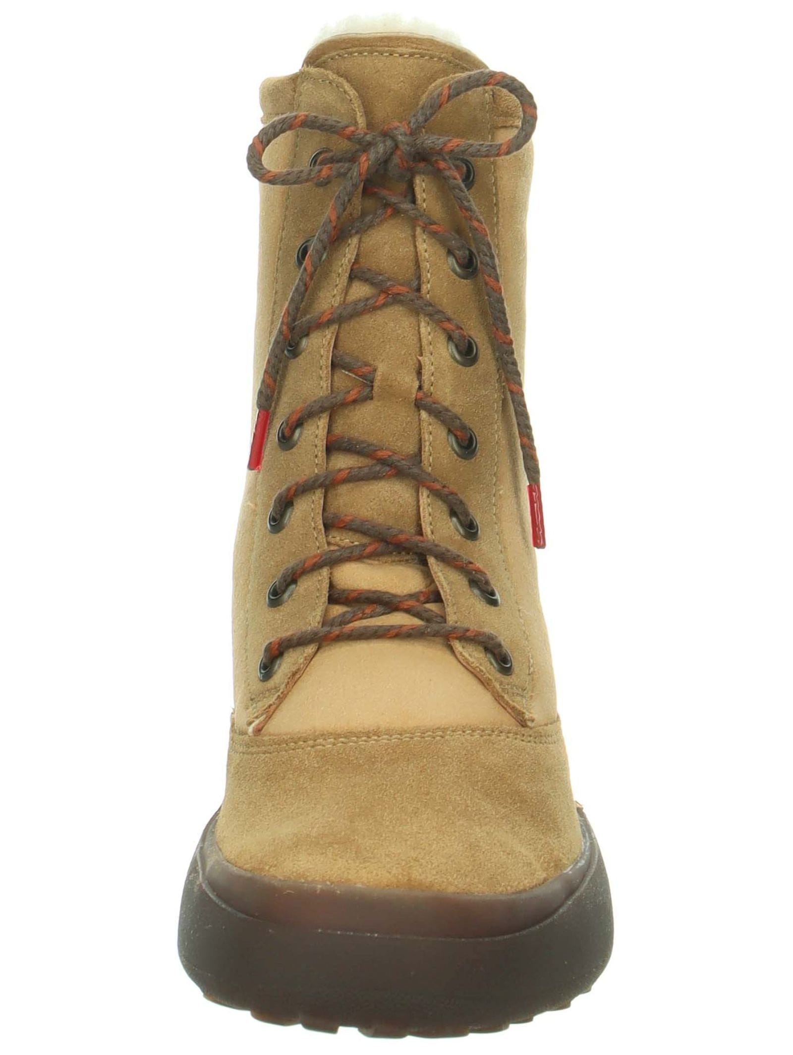 Think! Schnürstiefelette »Think! Stiefelette Veloursleder«