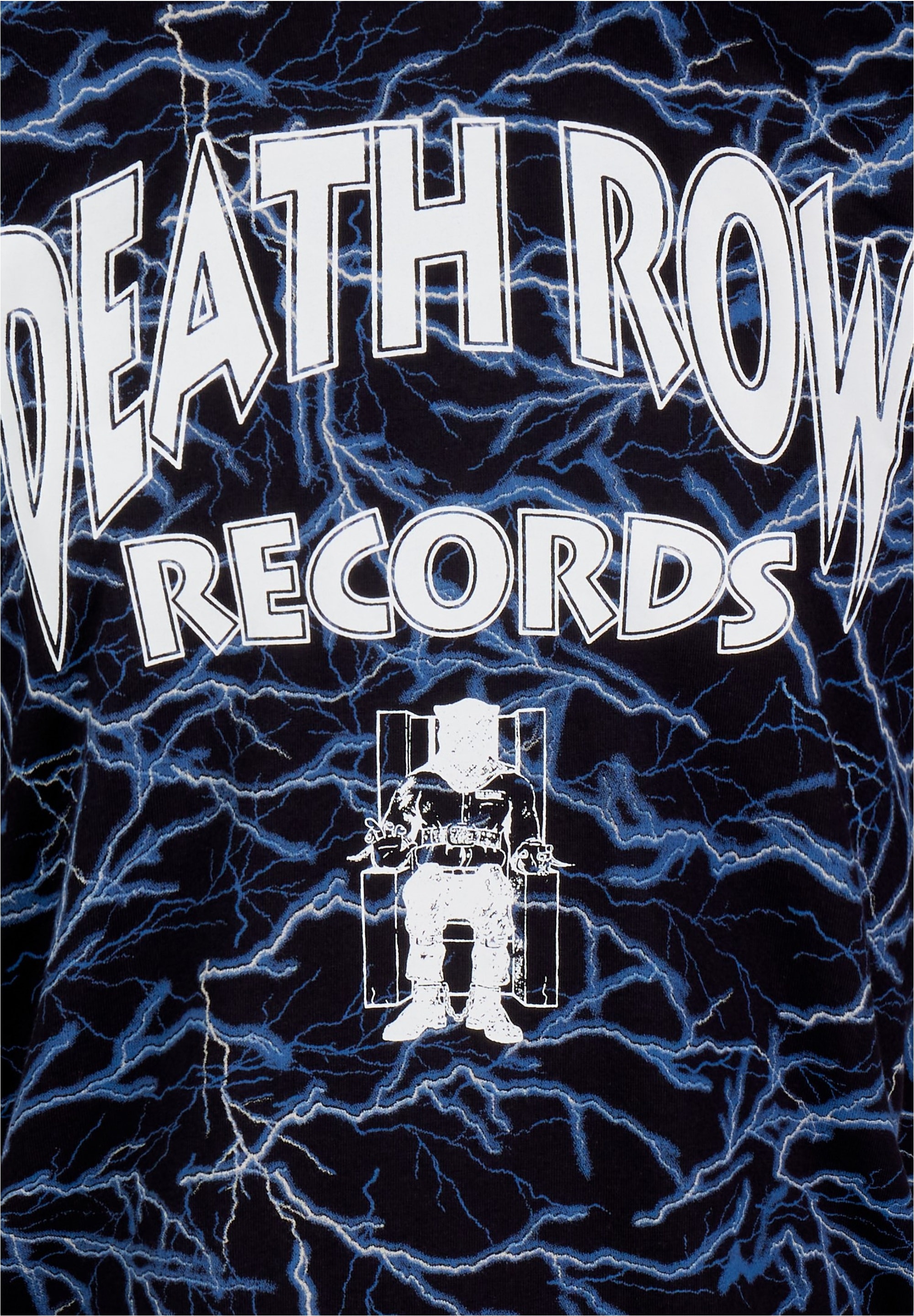 Recovered T-Shirt »Death Row Lightening Chair 91«, (1 tlg.), mit coolem Death Row Records-Logoprint