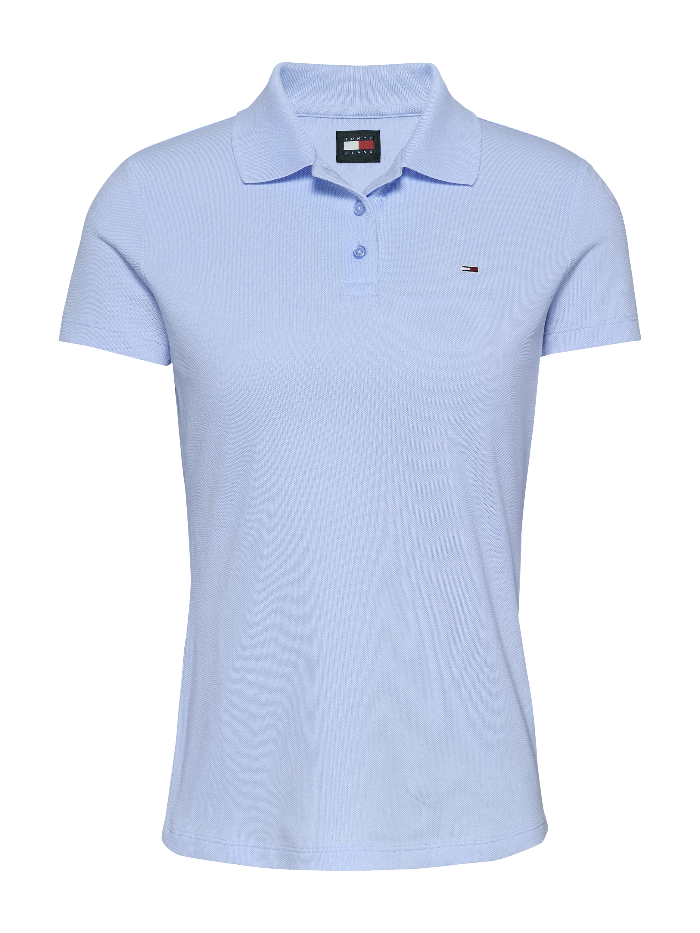 Tommy Jeans Poloshirt »TJW SLIM ESSENTIAL POLO SS«, mit Logostickerei