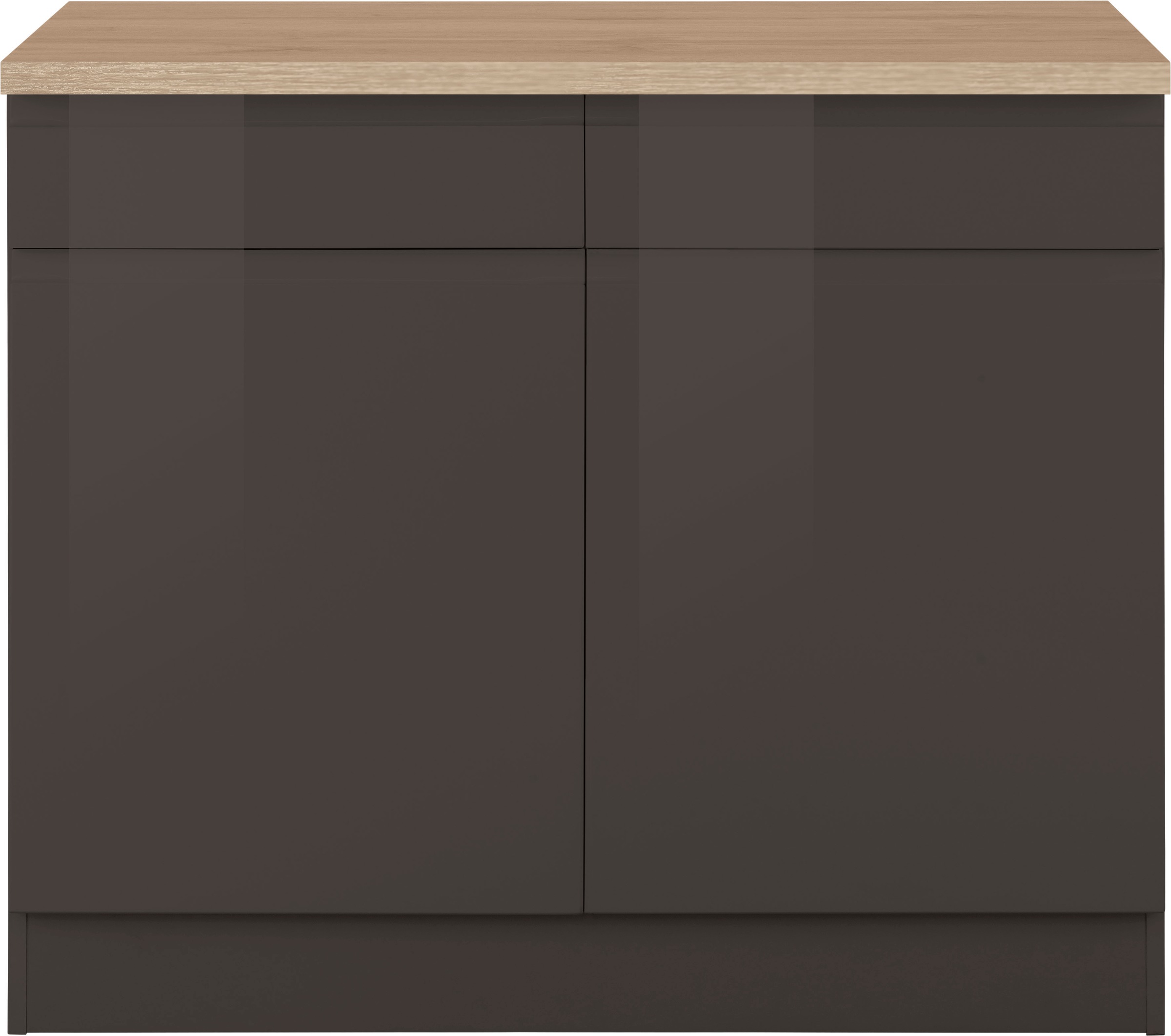 HELD MÖBEL Unterschrank "Virginia", 100 cm breit, mit 2 Türen und 2 Schubkä günstig online kaufen