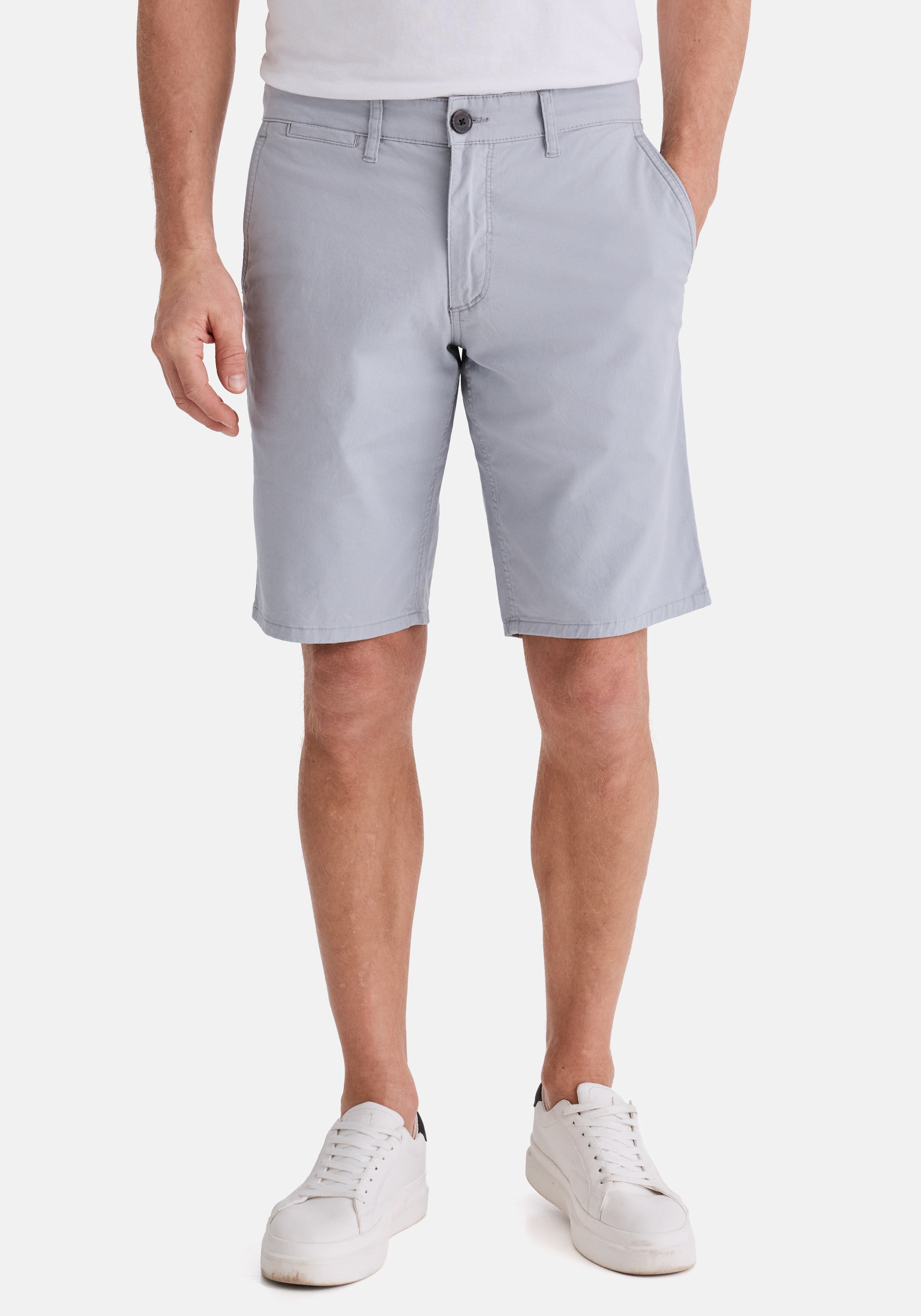 Stooker Men 5-Pocket-Jeans "Chino Bermuda" Comfort Slim Fit Casual Clean Wash Twill Coloured für Herren