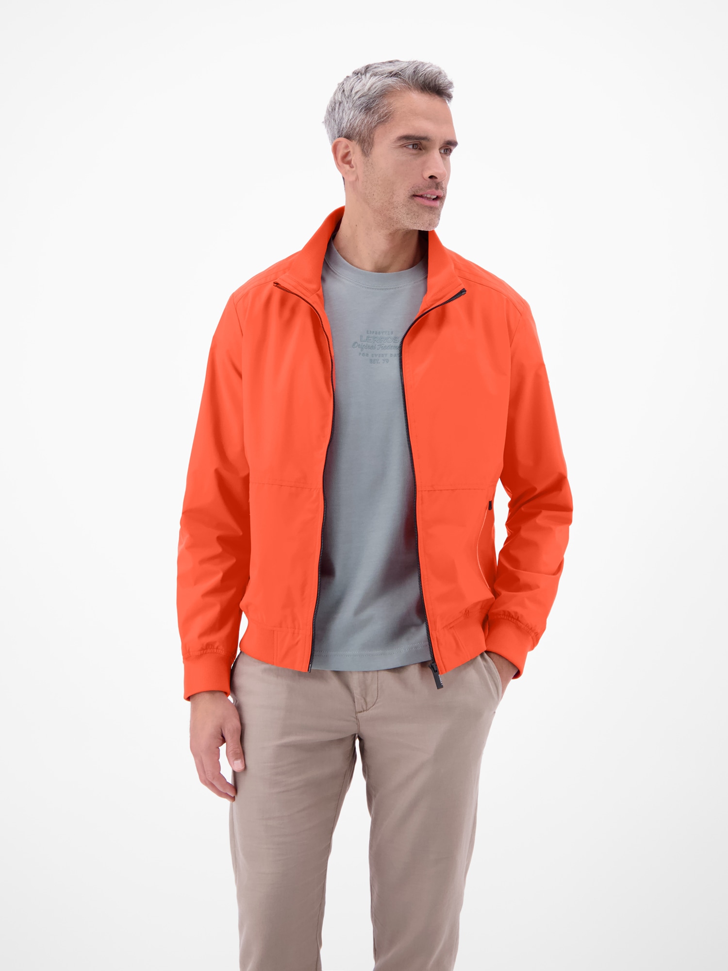 LERROS Blouson »Blouson leicht gefüttert und flexibel« ohne Kapuze Herren Blouson, Wasser- und windabweisend, Atmungsaktiv, Einfarbig