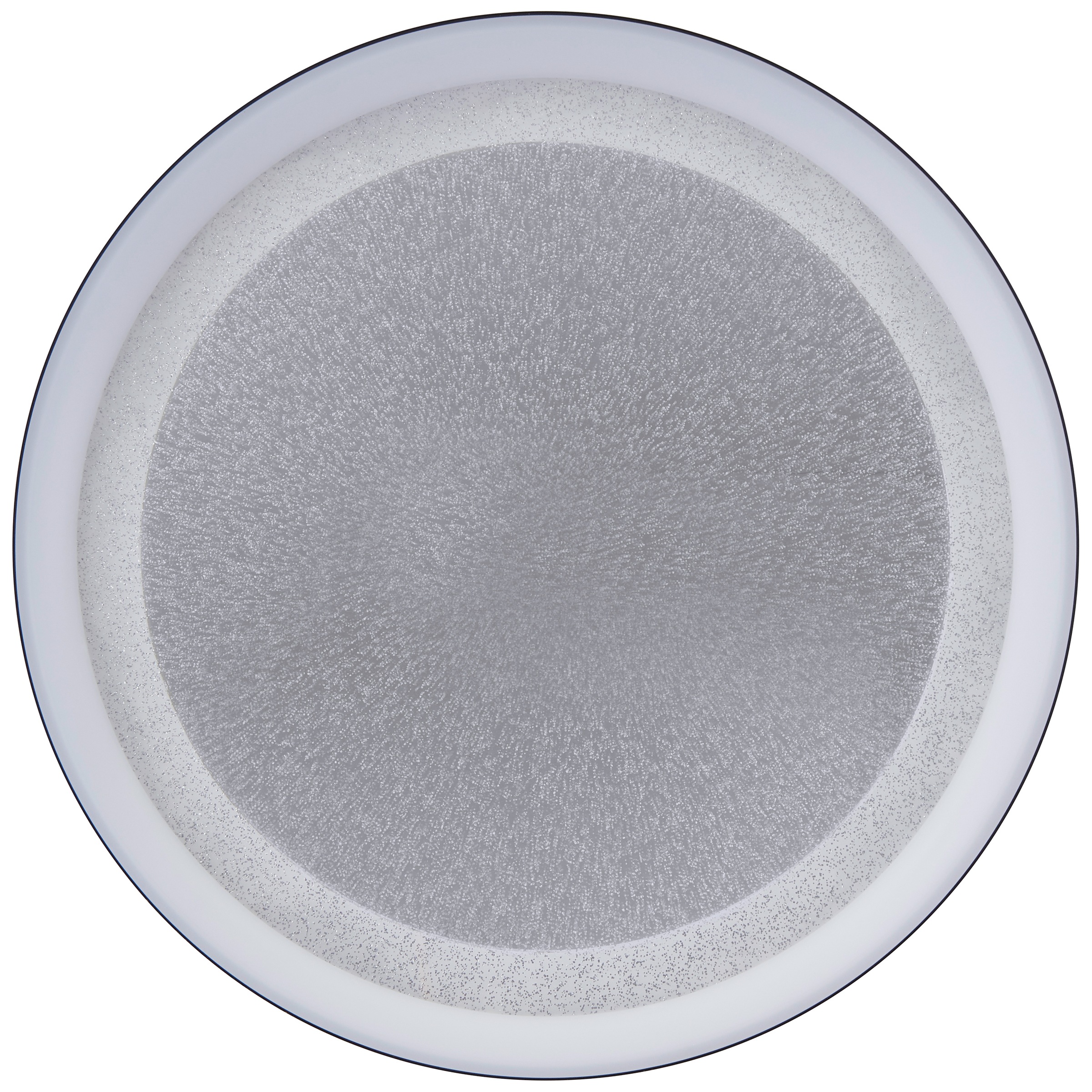 Brilliant LED Deckenleuchte »Quito«, LED-Deckenlampe, 33 cm, Glitzereffekt, 2700 lm, 3000 K, schwarz