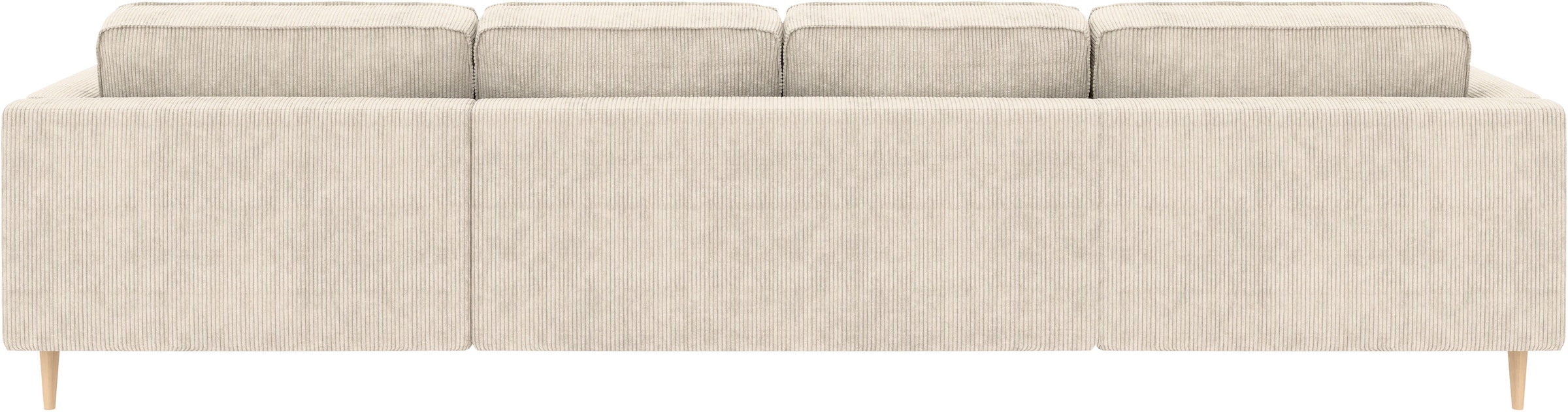 Home affaire Wohnlandschaft »Booster Couch wahlweise mit Schlaffunktion und Bettkasten-auch in Cord«, Sofa in U-Form, Breite 305 cm