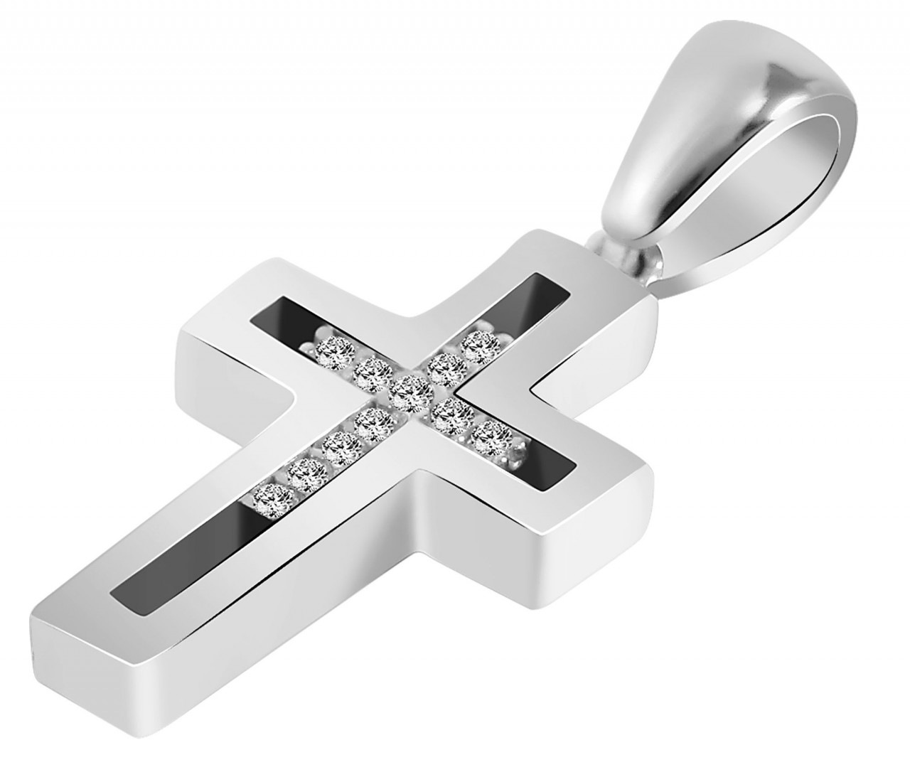 Adelia´s Kettenanhänger »Neuheit 2025 - eleganter Kreuz Anhänger aus 925 Sterling Silber«