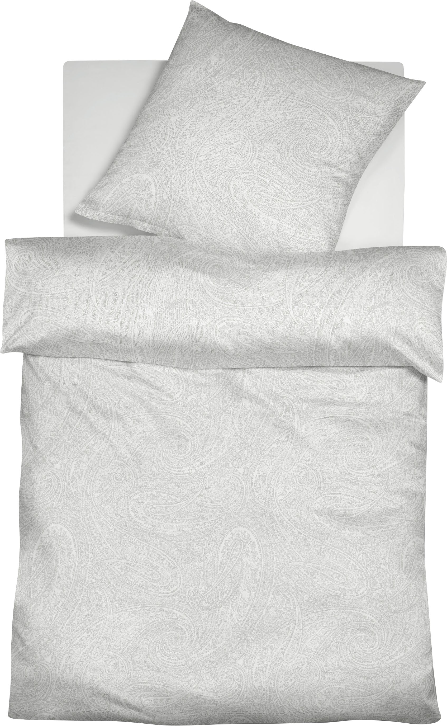 fleuresse Bettwäsche "Provence Prestige 344104" 2 Stk. 70% Baumwolle, 30% Leinen, in Gr. 135x200, 155x220, 200x200cm