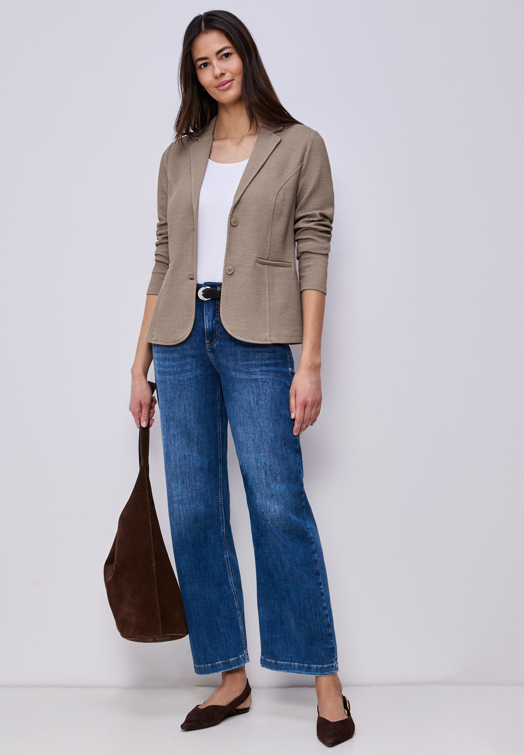 STREET ONE Kurzblazer mit Struktur