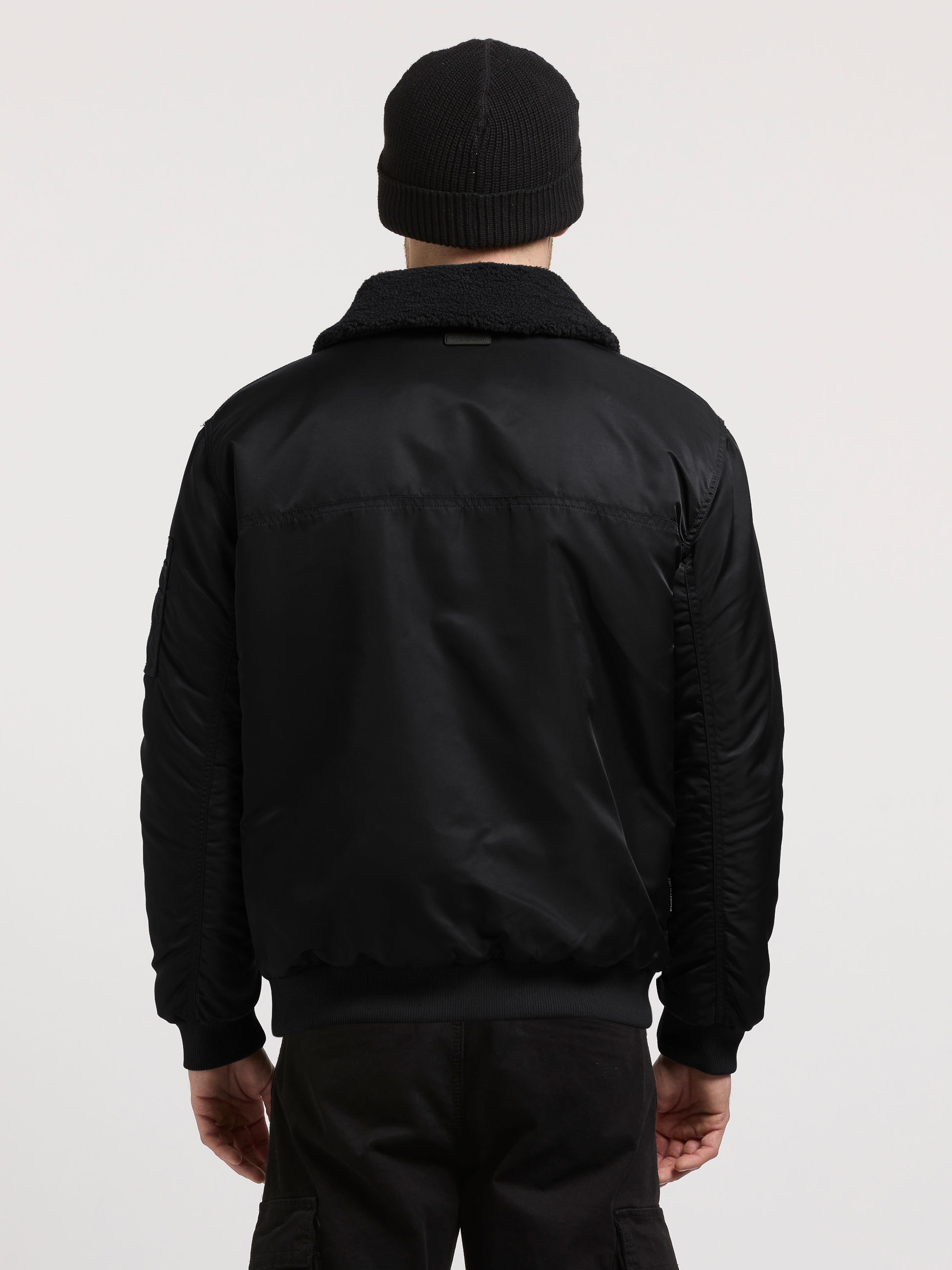 KHUJO Ground Men Bomber Jacket Black XXL 3