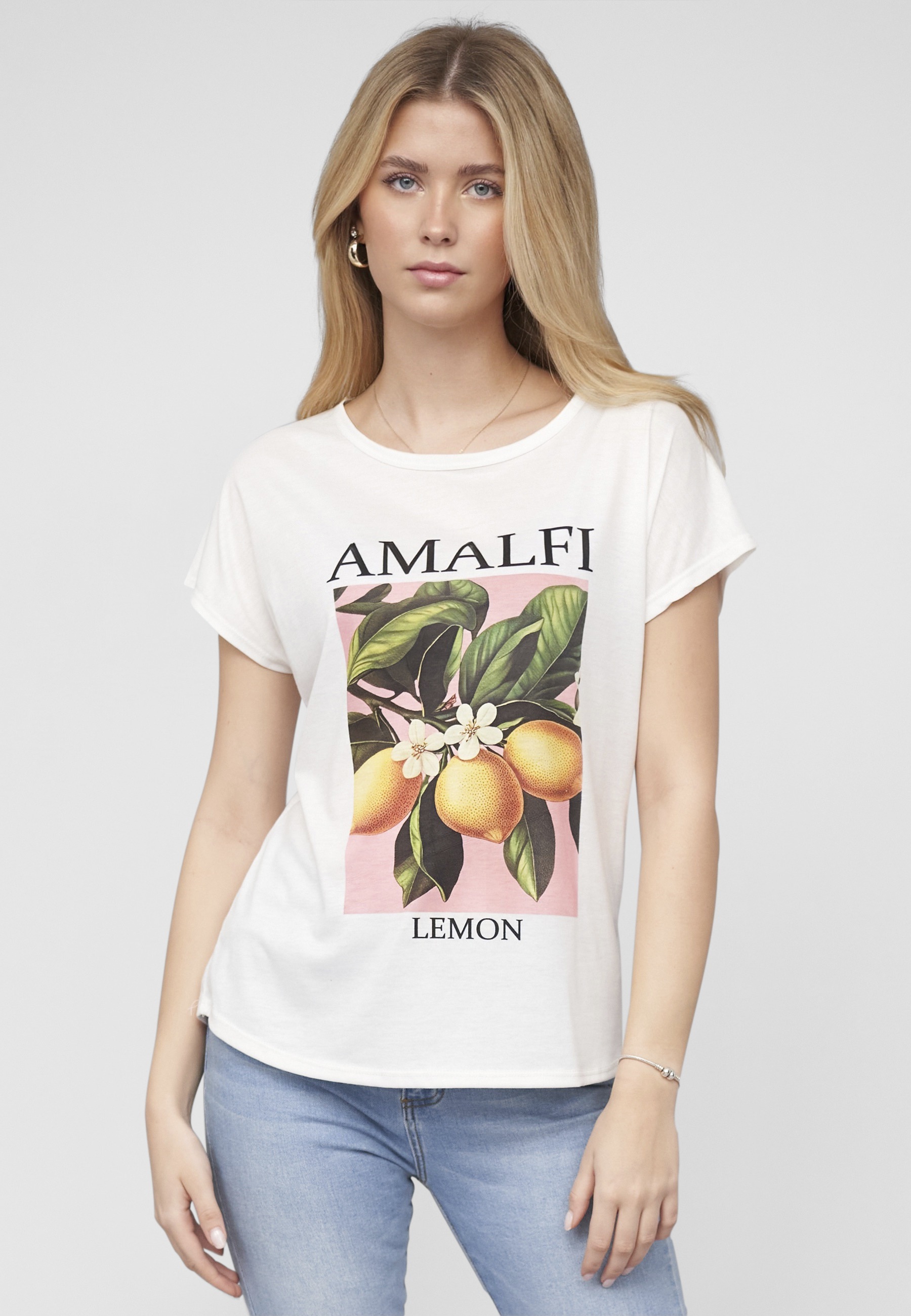 Thumbnail - CLOUD 5IVE T-Shirt "CLOUD 5IVE Cloud 5ive T-Shirt Lemon Print white" 1 Stk.