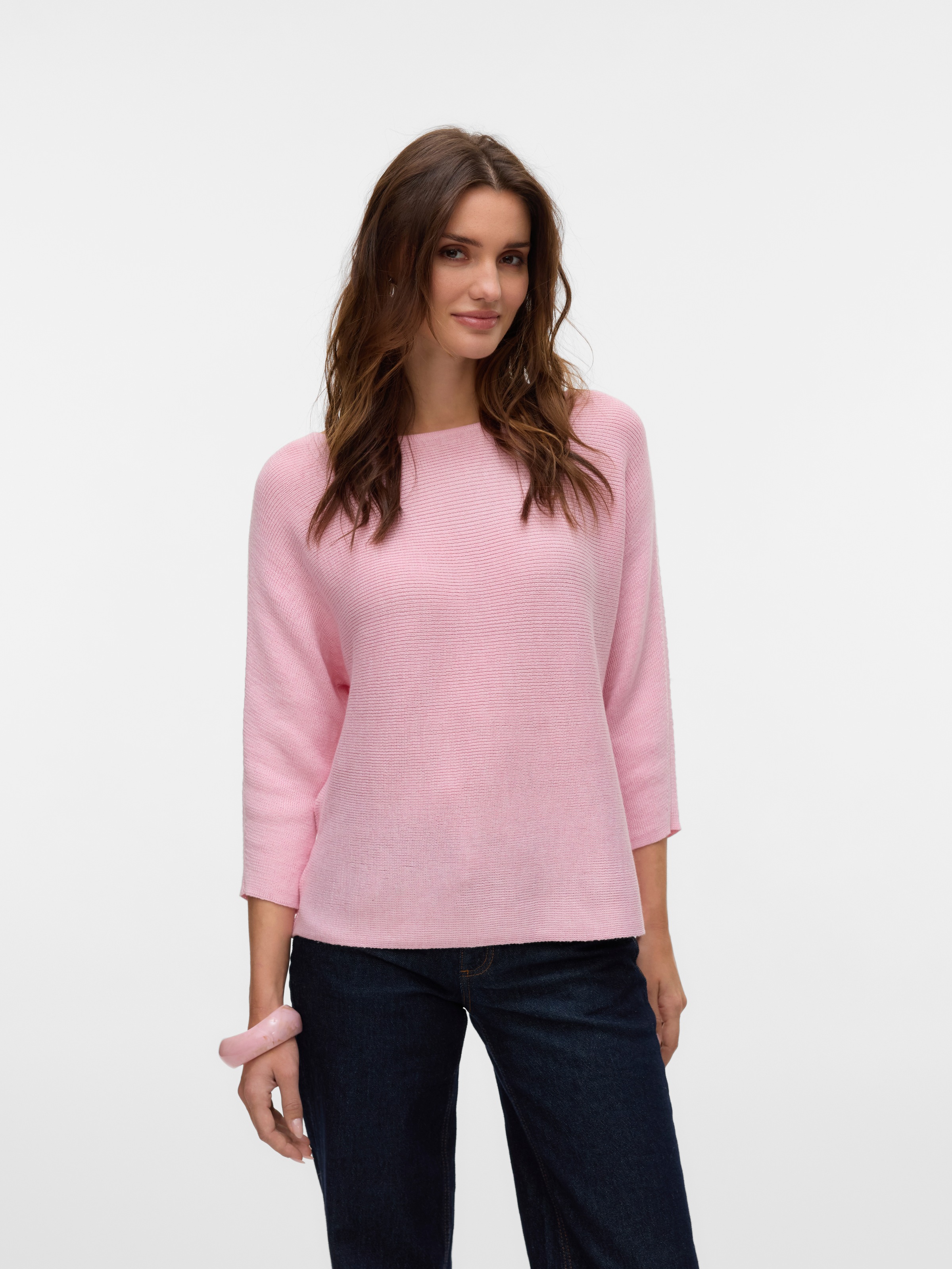 Vero Moda 3/4 Arm-Pullover "VMNORA 3/4 BOATNECK BLOUSE NOOS" günstig online kaufen