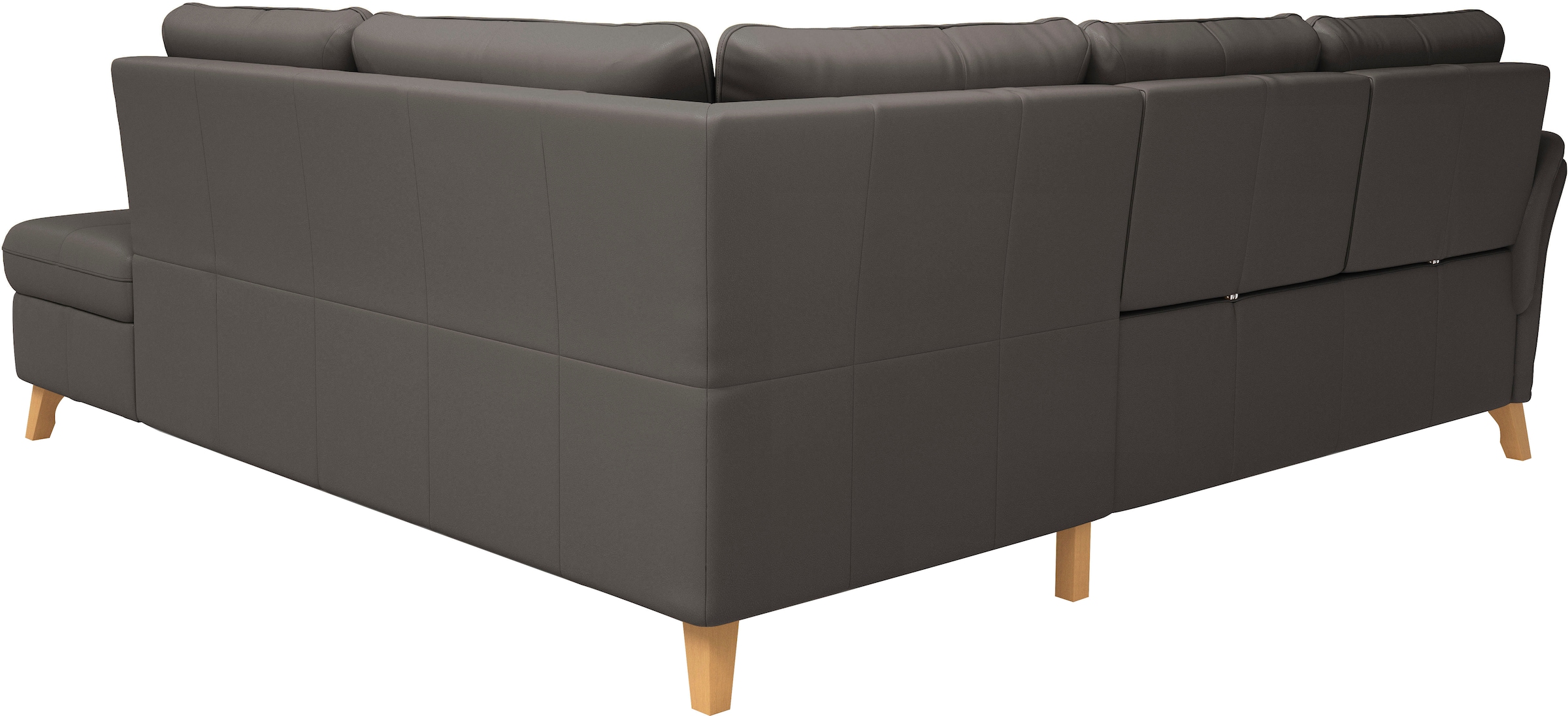 sit&more Ecksofa »Göteborg«, inkl. Sitztiefenverstellung, wahlweise mit Bettfunktion & Bettkasten