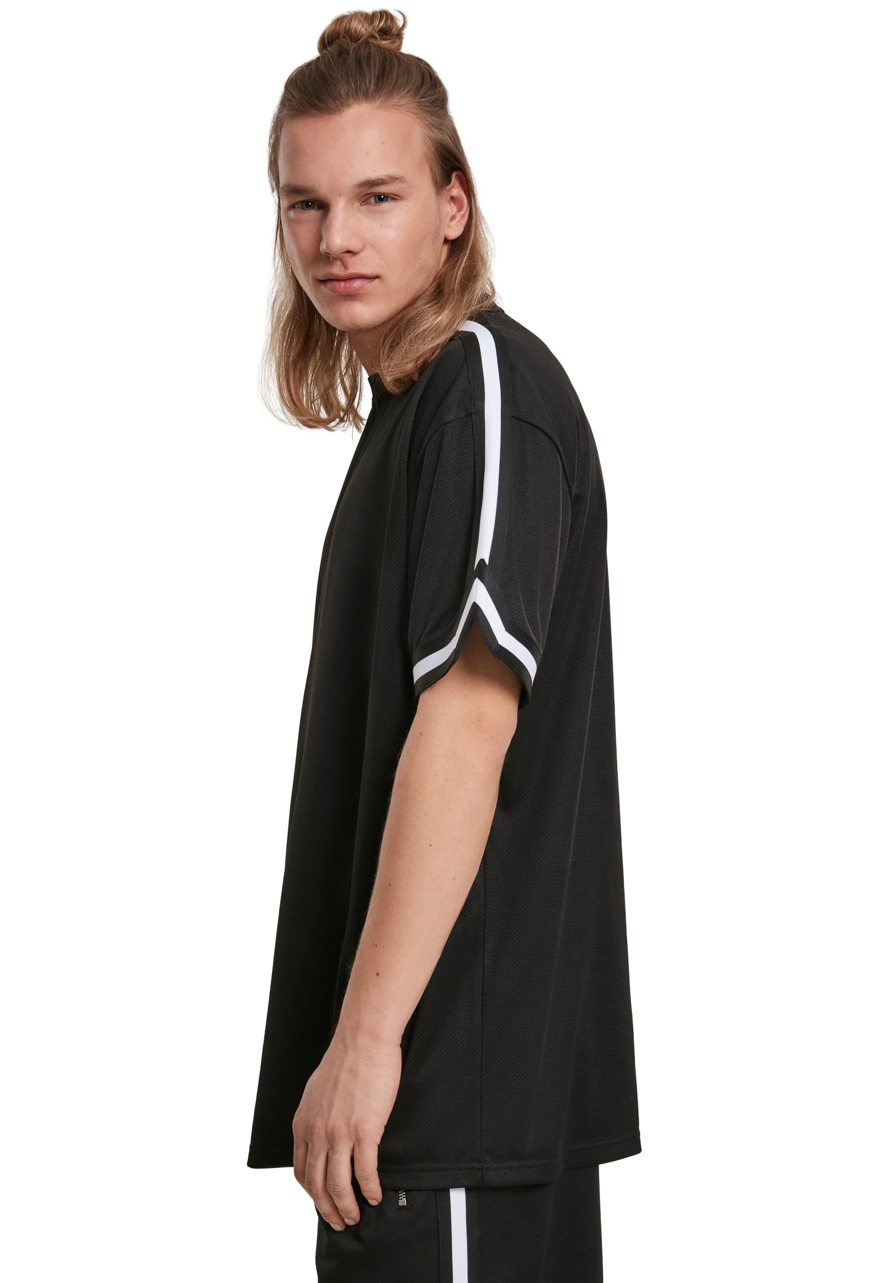 URBAN CLASSICS T-Shirt »Herren BAUR (1 ▷ Oversized kaufen Mesh | tlg.) Stripes Tee«
