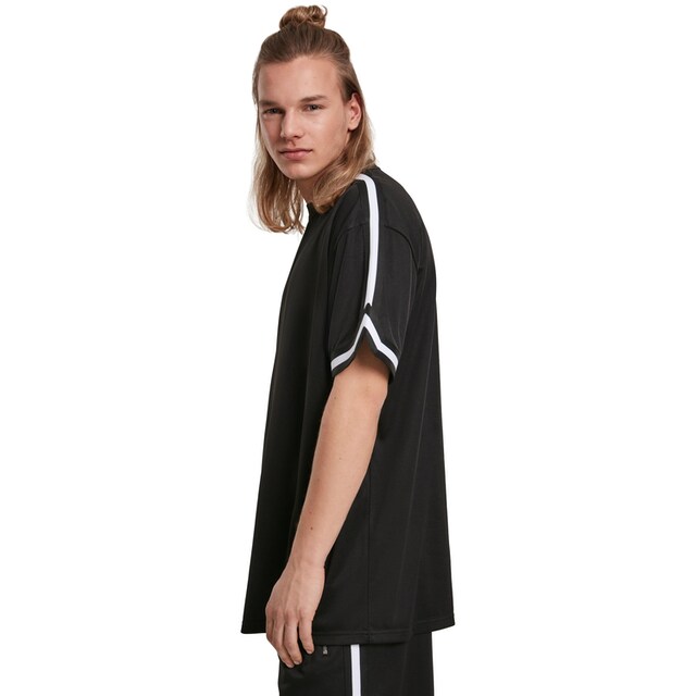 URBAN CLASSICS T-Shirt »Herren Oversized Stripes Mesh Tee«, (1 tlg.) ▷  kaufen | BAUR