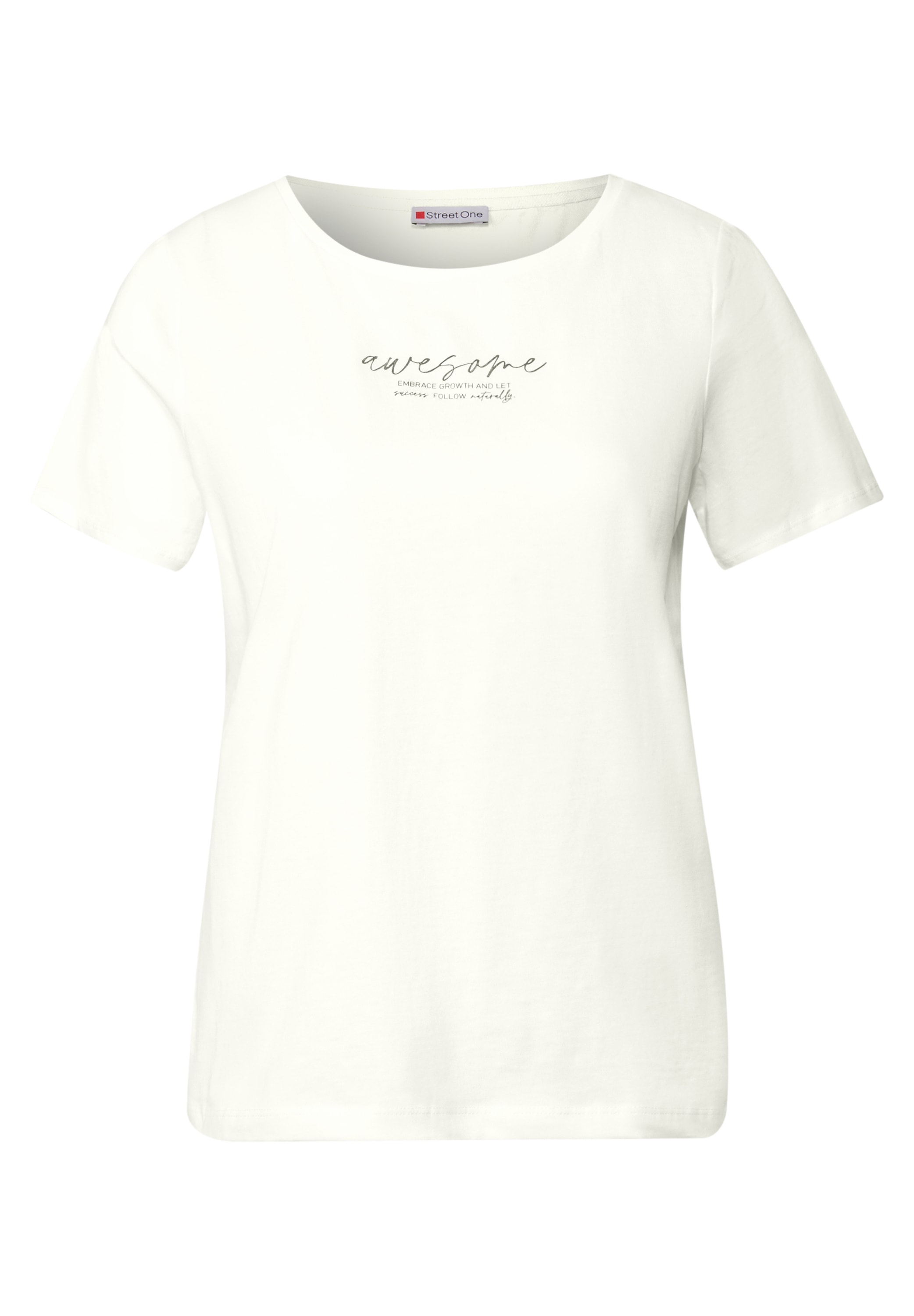 STREET ONE T-Shirt, aus reiner Baumwolle