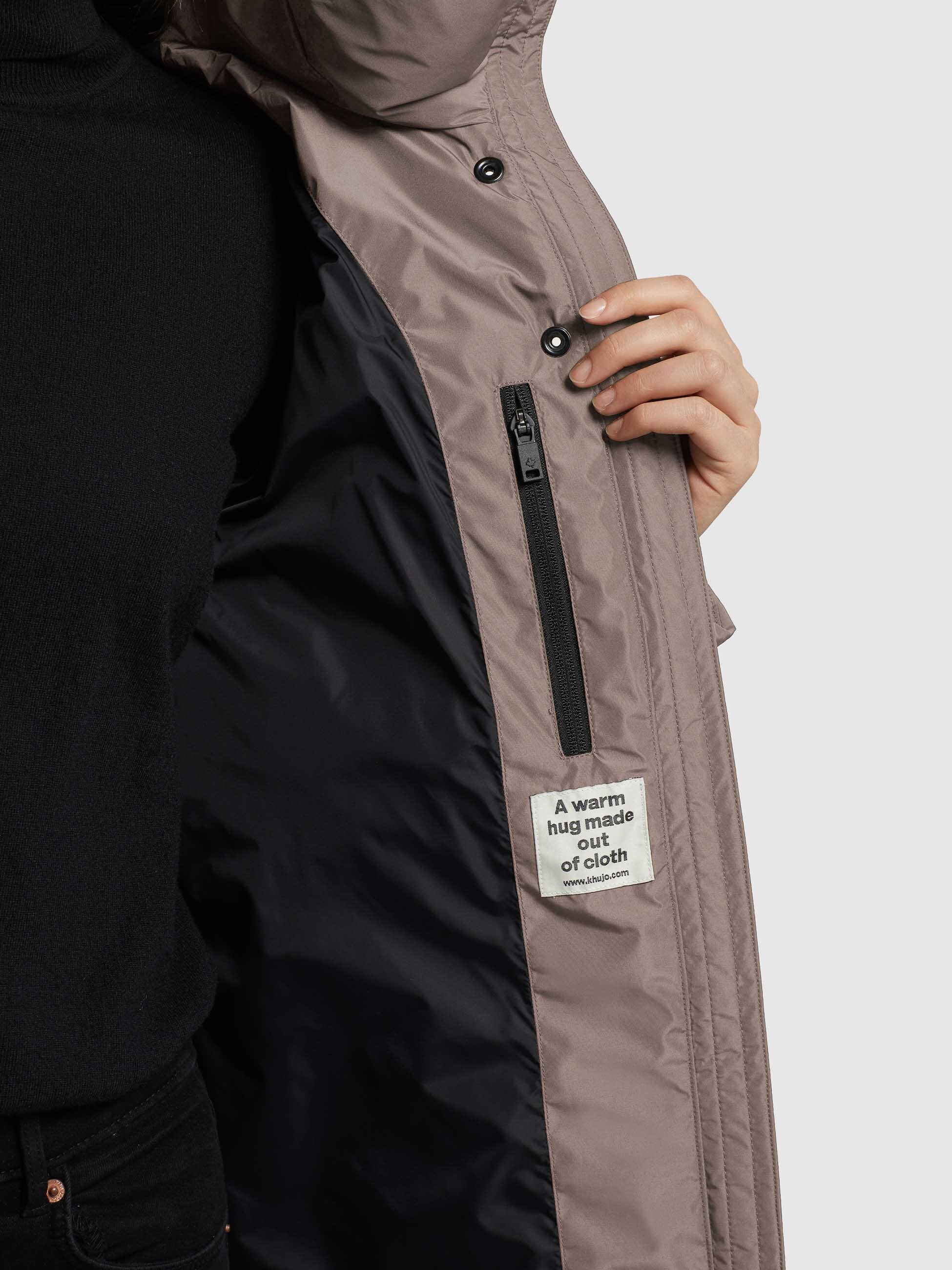 khujo Steppjacke »JORDIS4«, (1 St.), mit Kapuze
