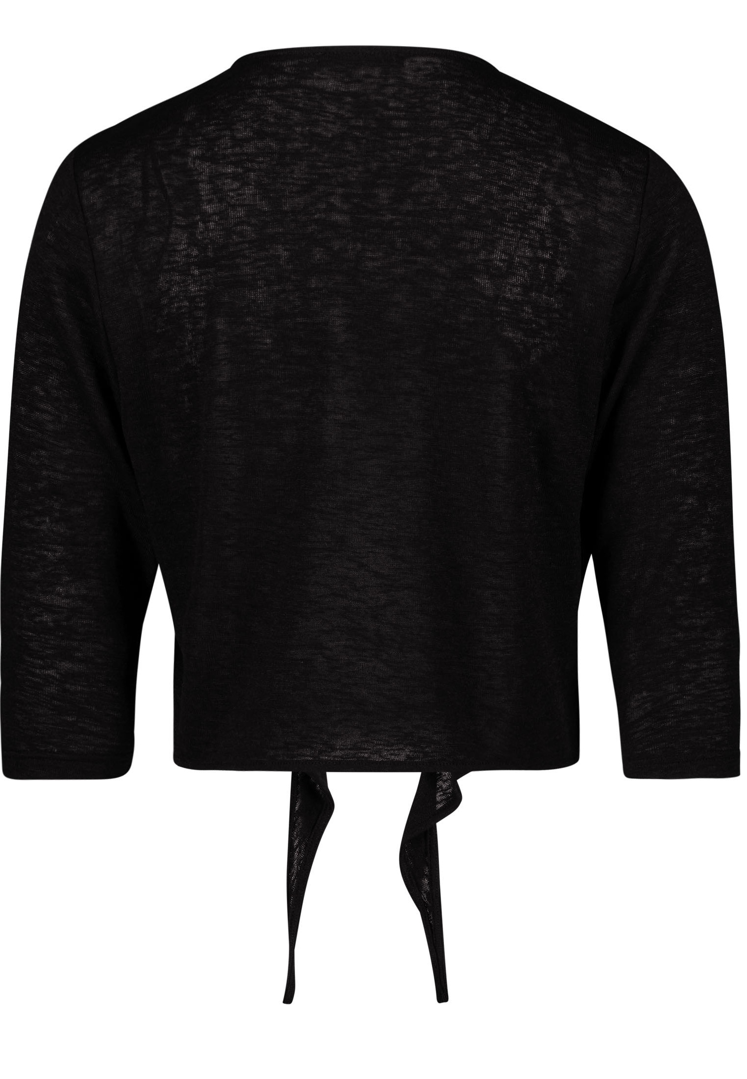 Zero Sweatjacke »zero Jerseyjacke mit Bindedetail«, Bindedetail