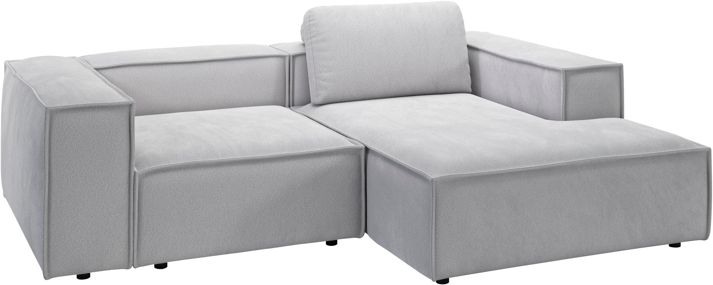 Places of Style Ecksofa "Watertown, kompakte L-Form, 246 cm breite für klei günstig online kaufen