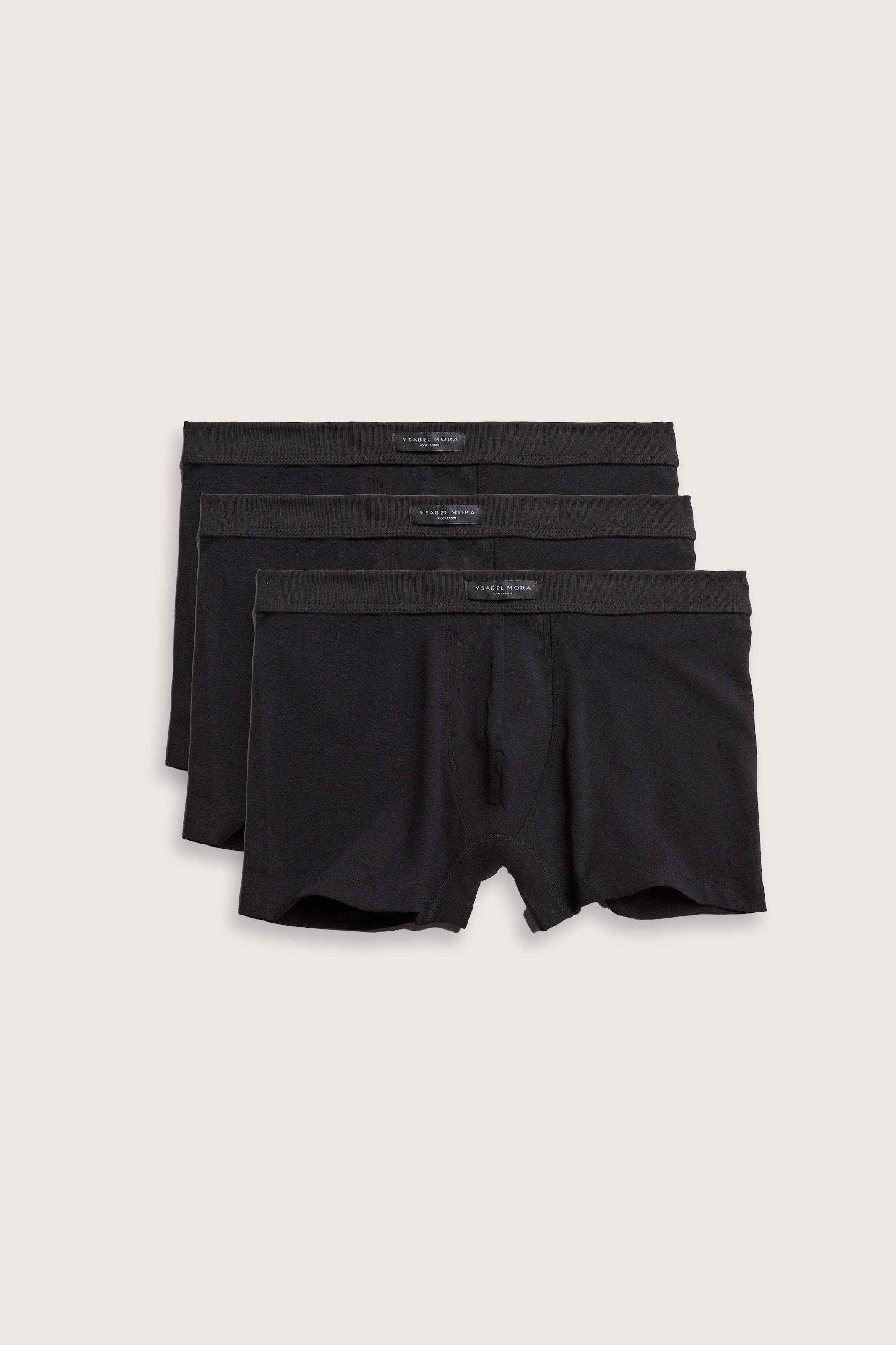 YSABEL MORA Boxershorts »BASIC COLLECTION COTTON«, (3er Pack), mit perfektem Material und Passform für jeden Mann