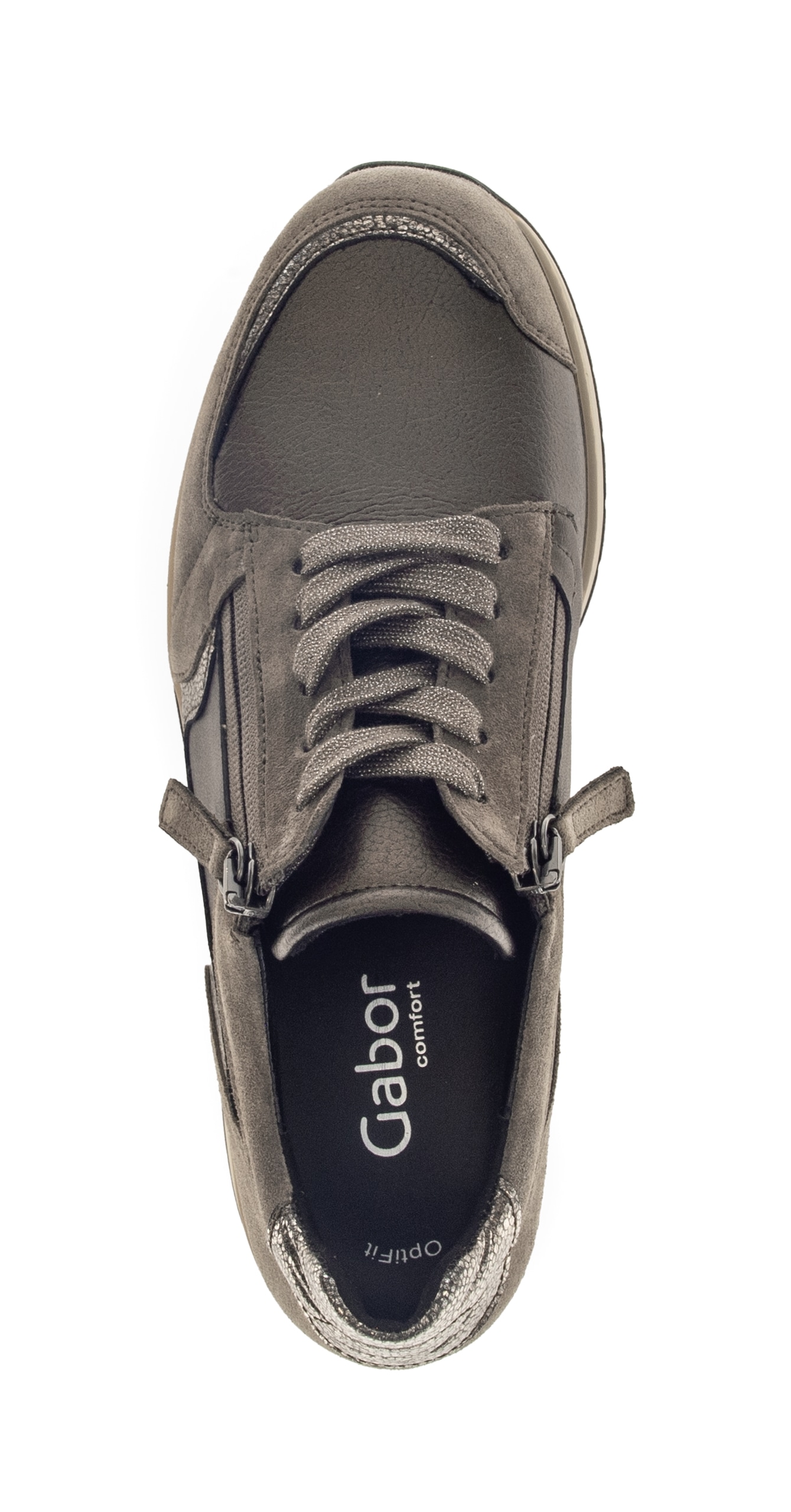 Gabor Keilsneaker »CAPRI«, Freizeitschuh, Halbschuh, Schnürschuh in Extraweite K