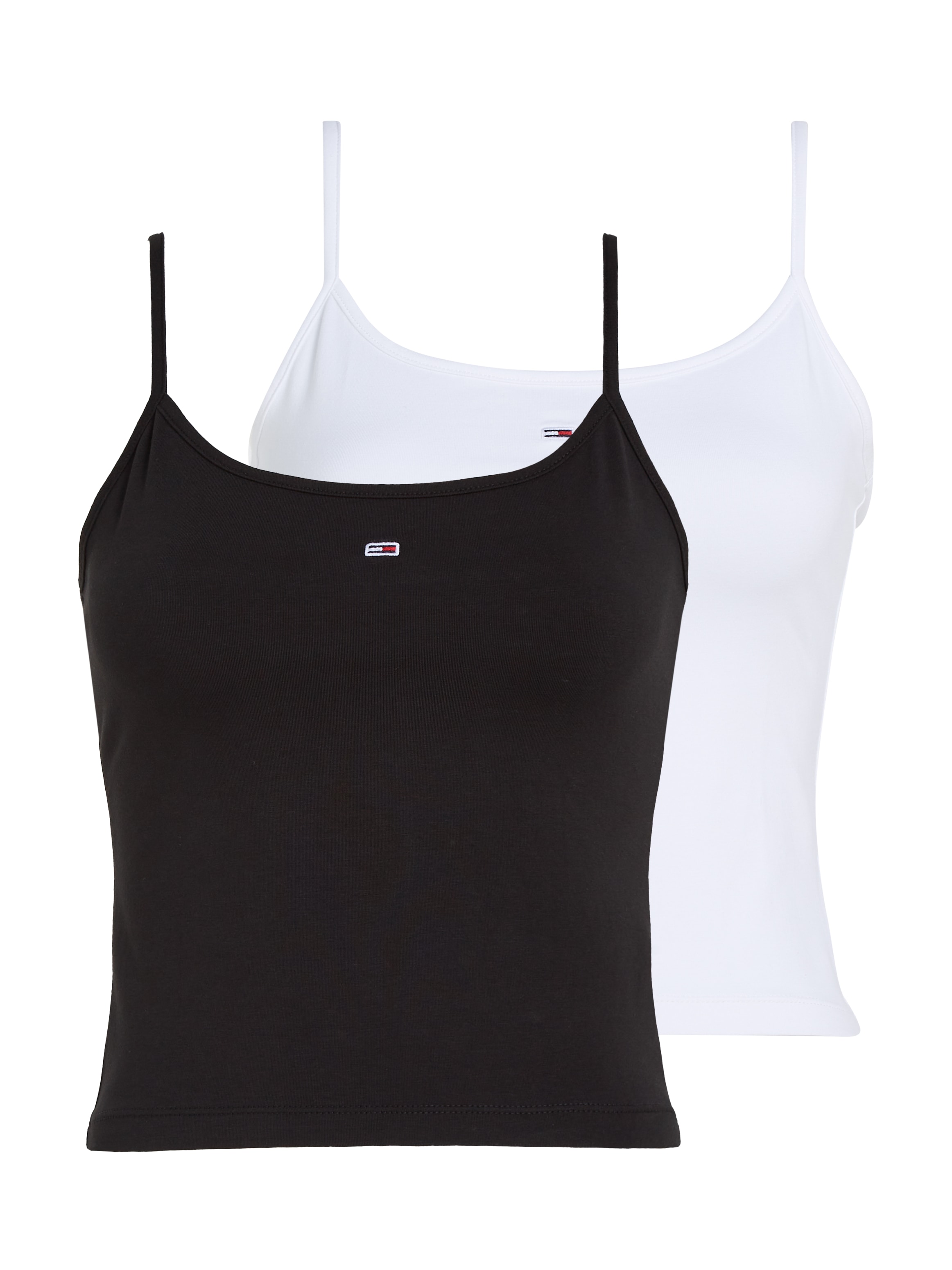 Tommy Jeans Tanktop "TJW 2PACK ESSENTIAL STRAP TOP" Packung, 2er-Pack, 2 St günstig online kaufen