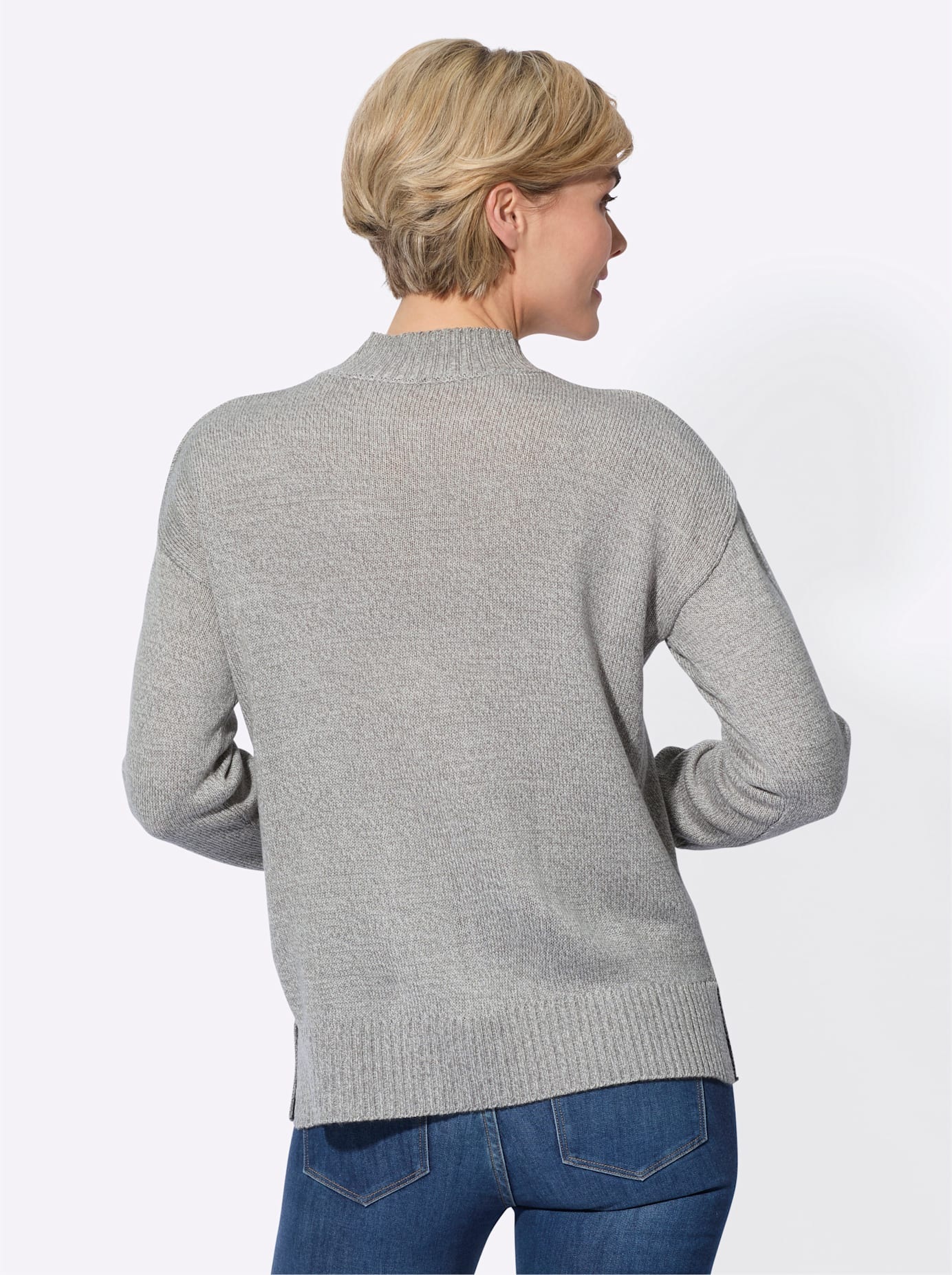 Classic Basics Stehkragenpullover "Stehkragen-Pullover" günstig online kaufen