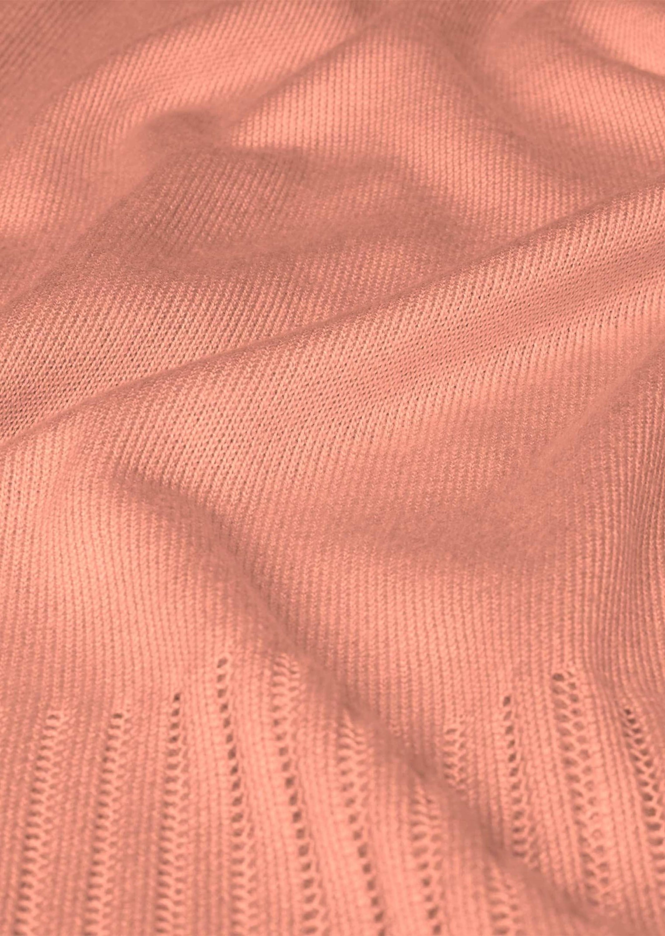 GOLDNER 3/4 Arm-Pullover »Kurzgröße Gepflegter Ajour-Pullover mit femininen Durchbrüchen« Ohne
