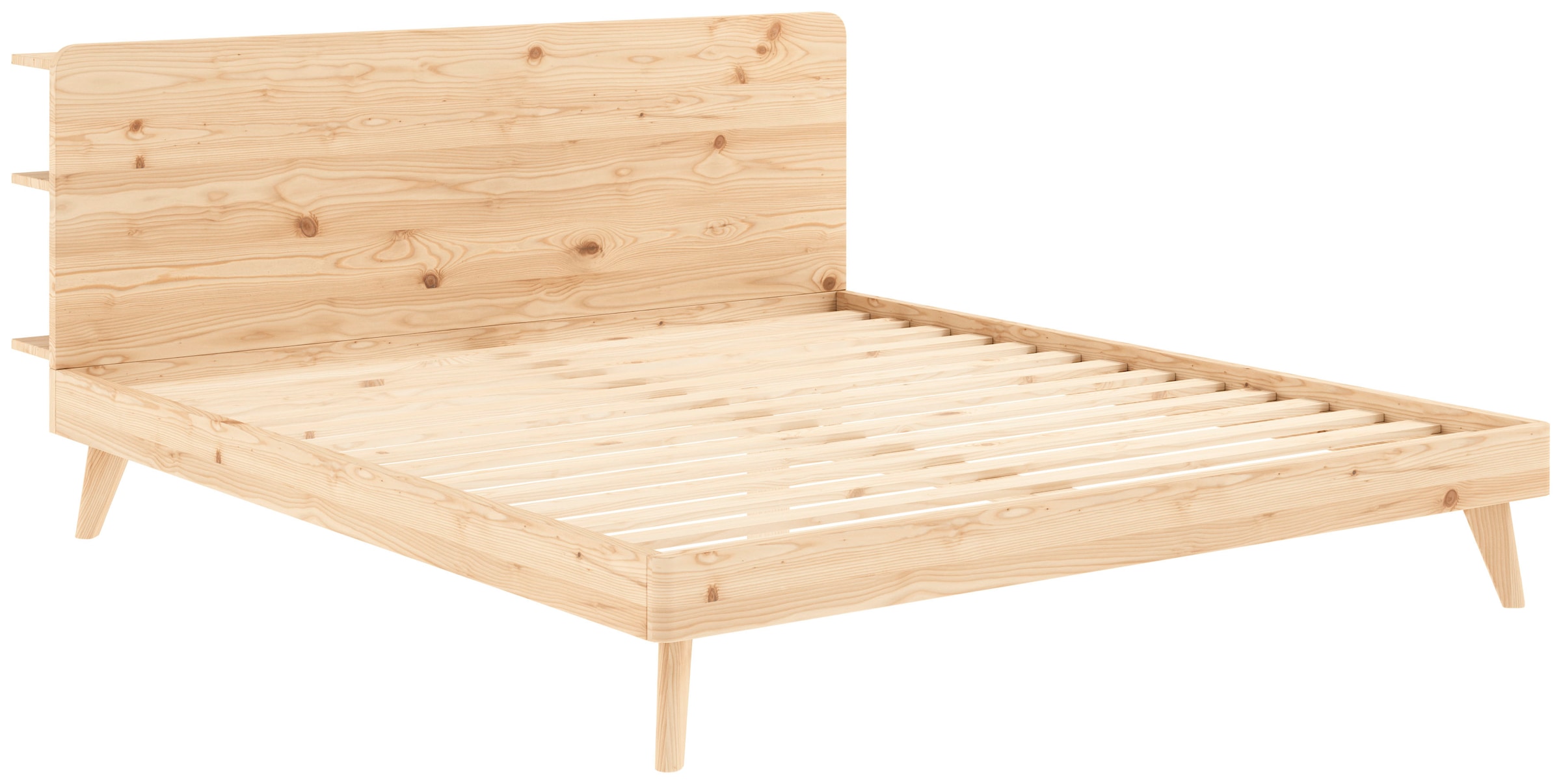 Karup Design Bettgestell "RETREAT BED", aus Kiefer massiv mit Lattenrost, K günstig online kaufen