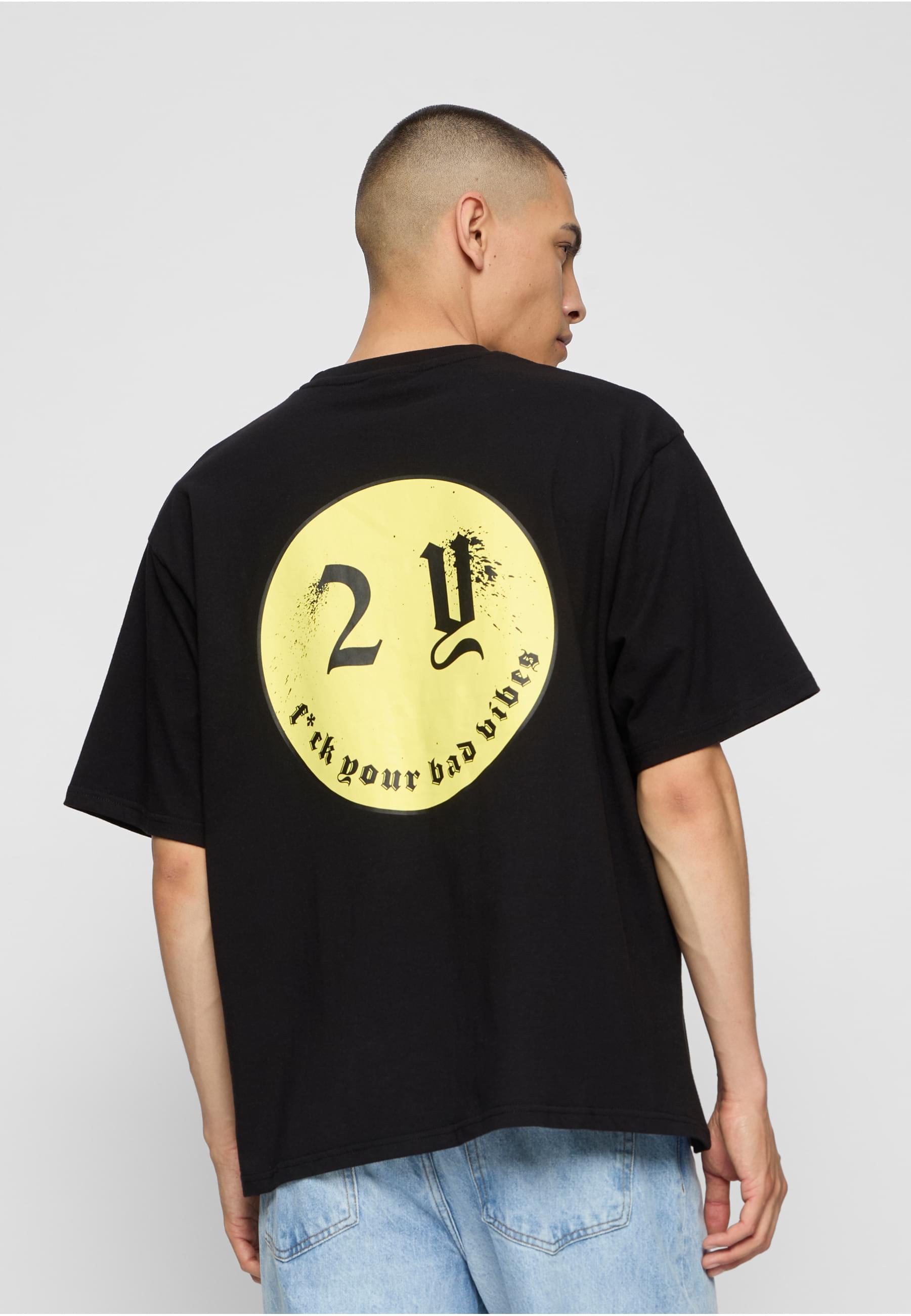 2Y Studios T-Shirt »2Y Studios Herren Smiley Oversize Tee«